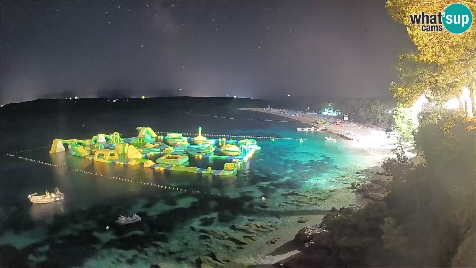 Webcam Bol Zlatni Rat – Vista en vivo desde la isla de Brač