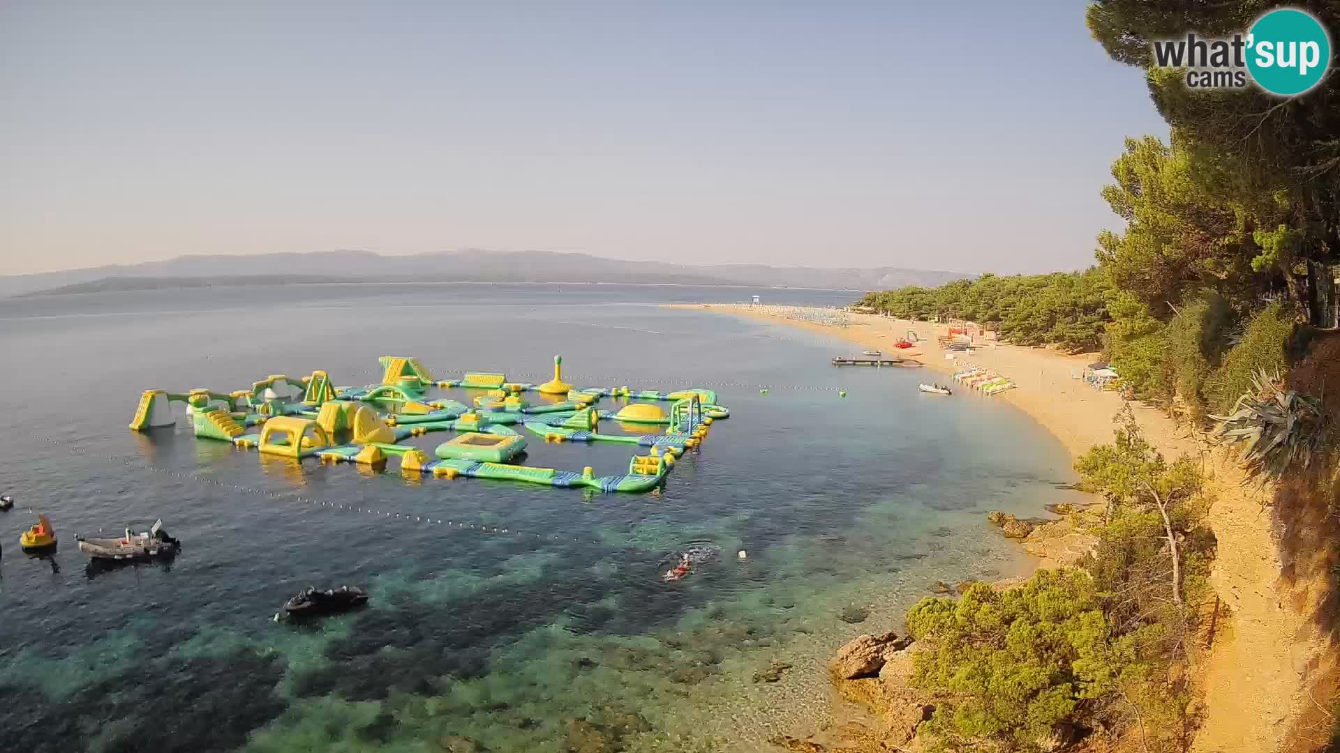 Webcam Bol Zlatni Rat – Vue en direct depuis l’île de Brač