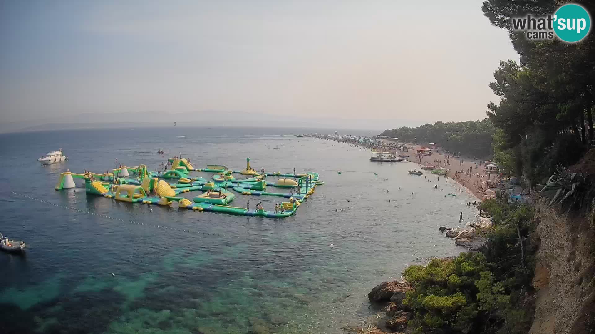 Web kamera Bol Zlatni Rat – Pogled uživo s otoka Brača