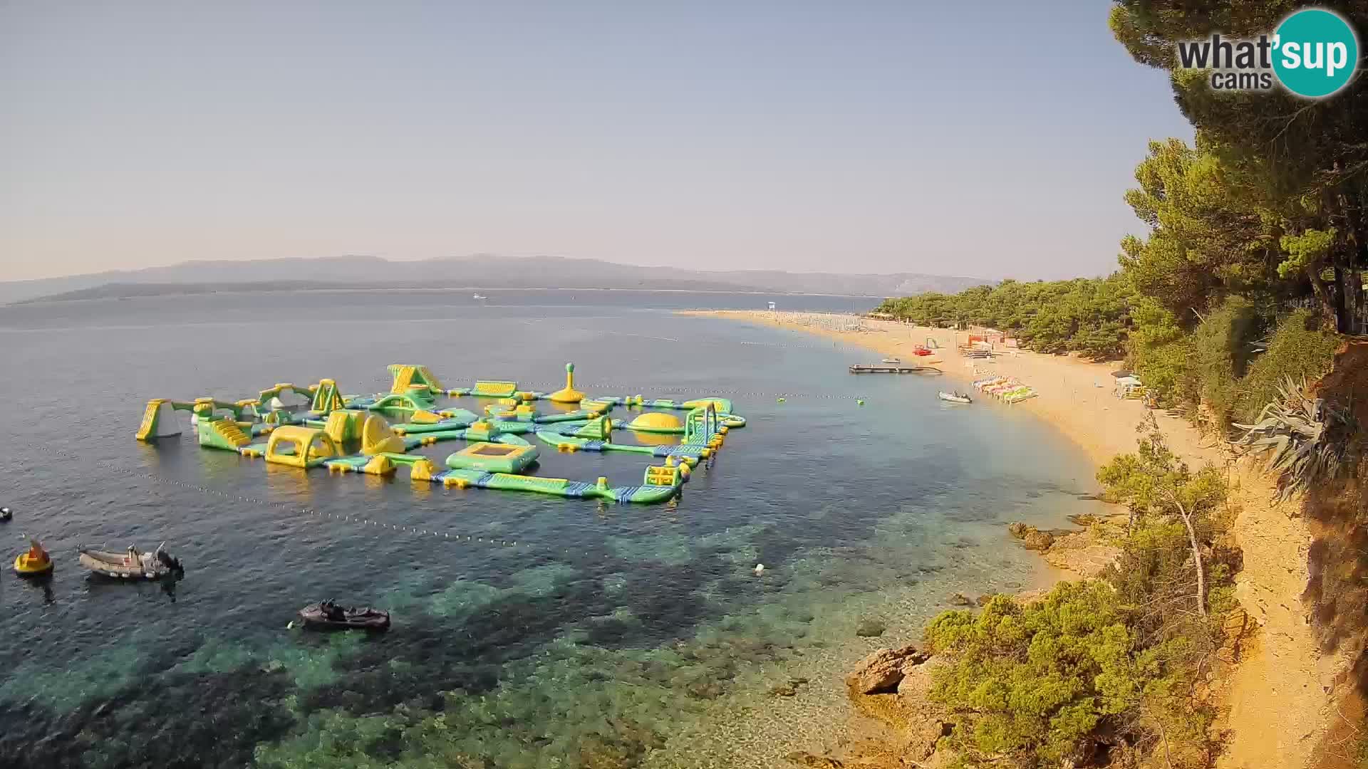 Webcam Bol Zlatni Rat – Vue en direct depuis l’île de Brač