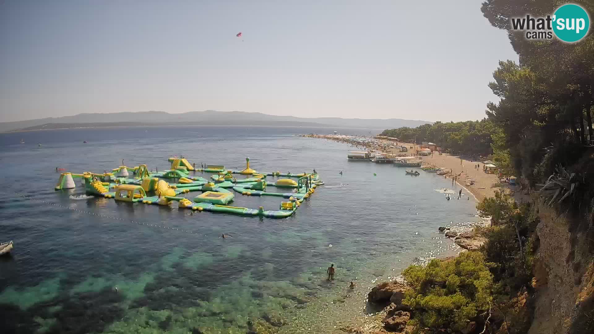 Webcam Bol Zlatni Rat – Vue en direct depuis l’île de Brač