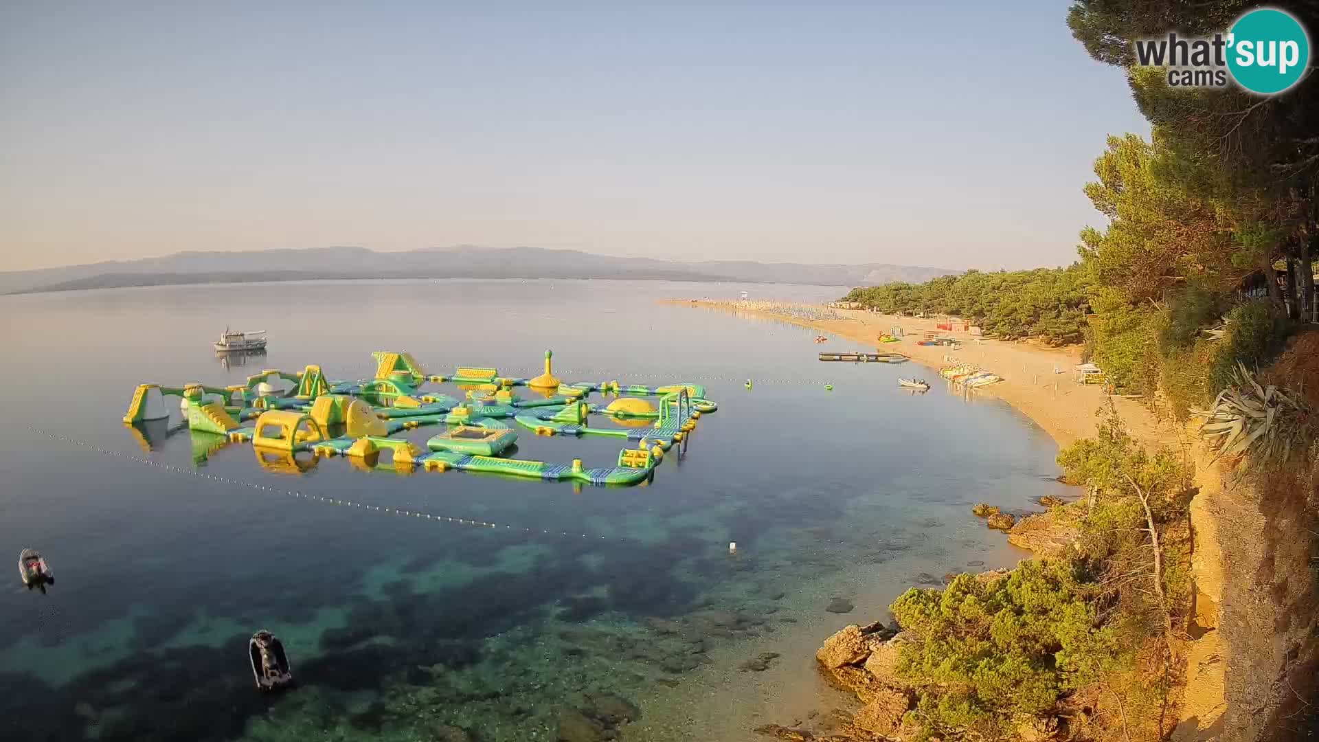 Webcam Bol Zlatni Rat – Vue en direct depuis l’île de Brač