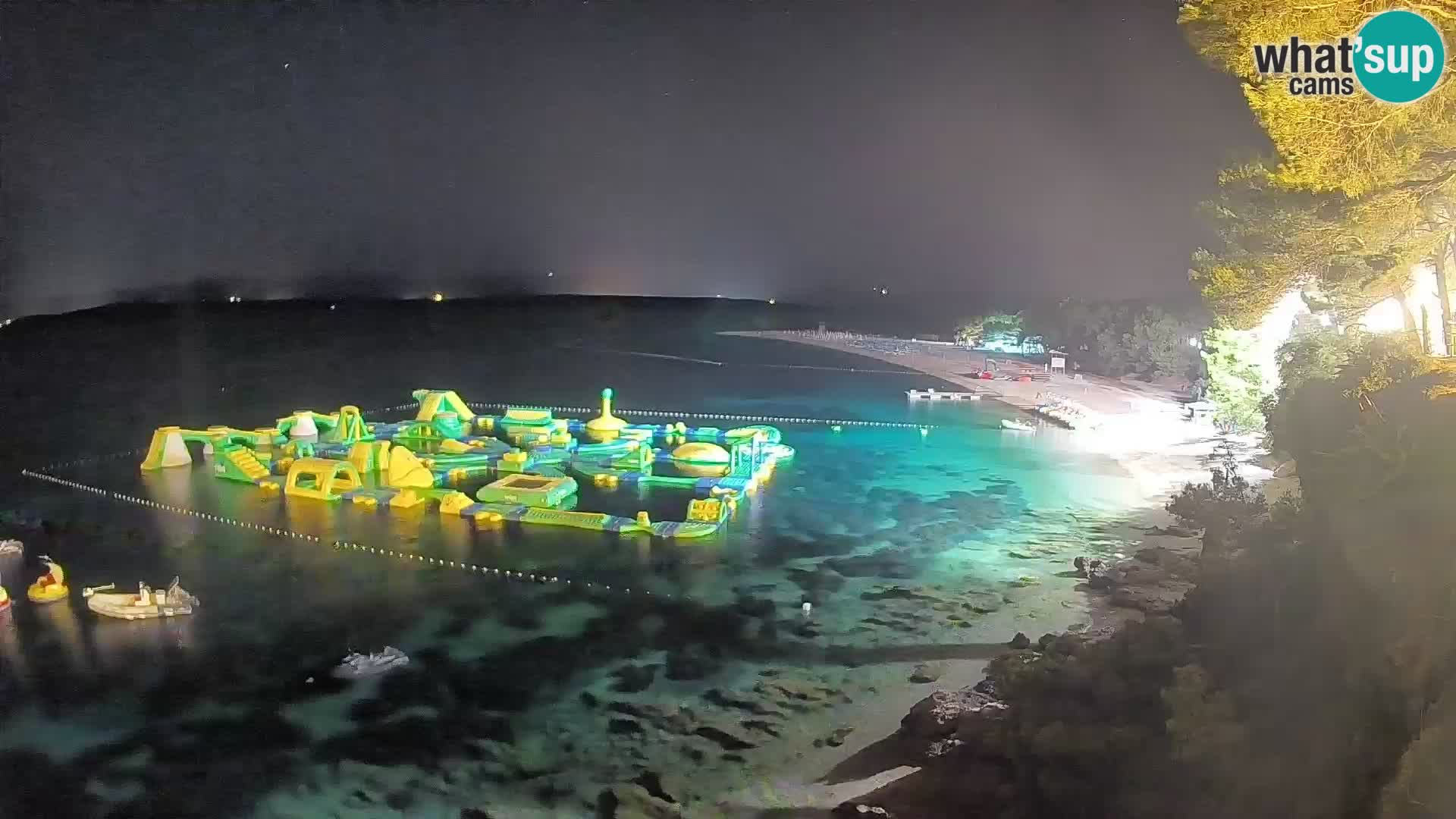 Webcam Zlatni Rat Bol – Liveblick vom berühmten Strand auf Brač