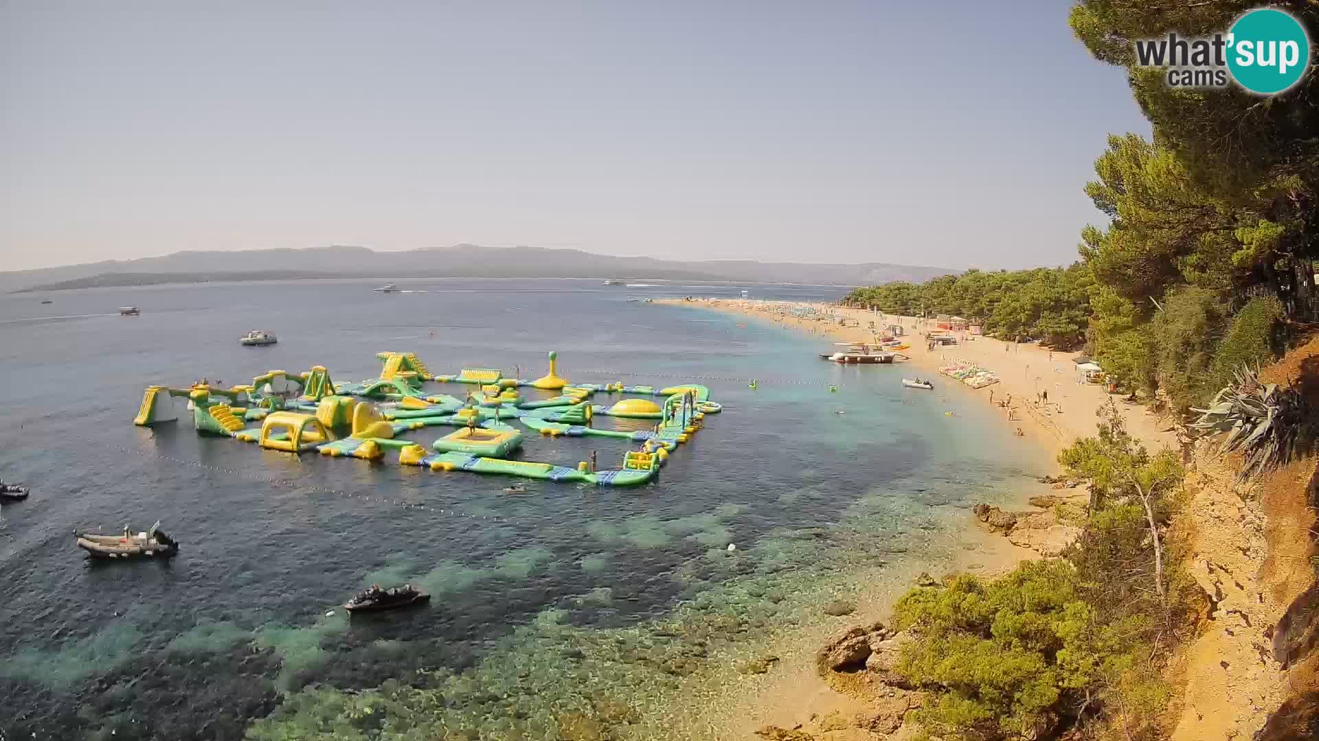 Webcam Bol Zlatni Rat – Vue en direct depuis l’île de Brač