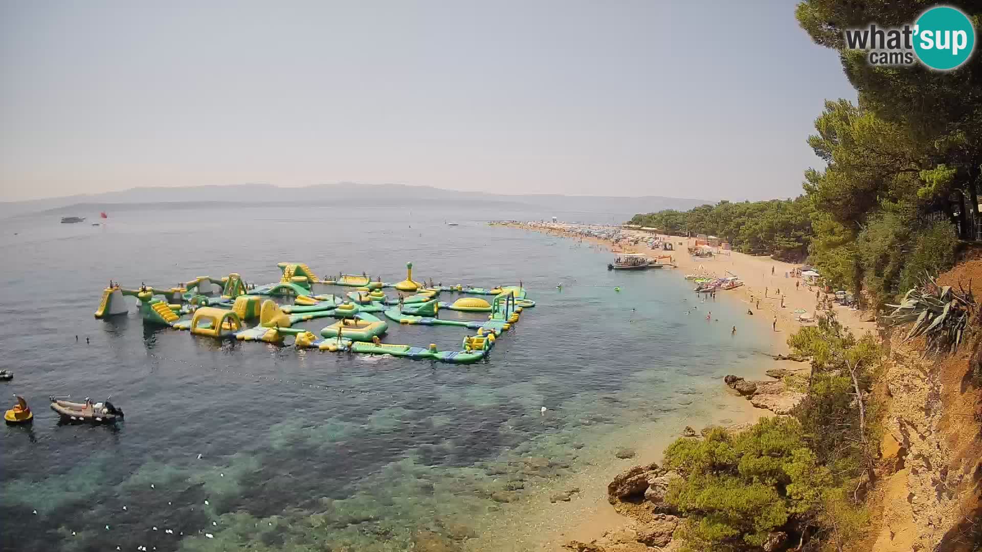 Webcam Bol Zlatni Rat – Vue en direct depuis l’île de Brač