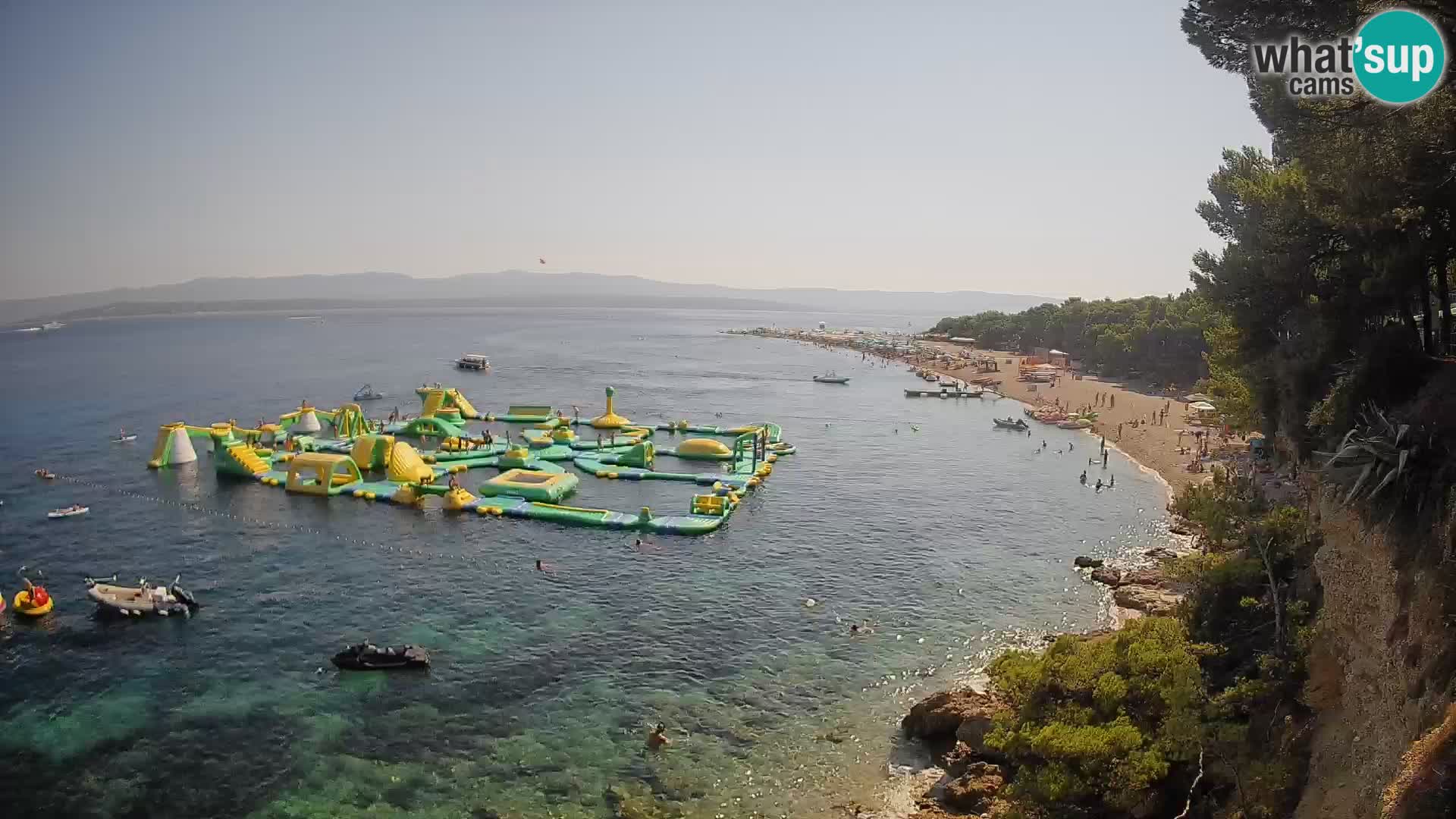 Webcam Bol Zlatni Rat – Vue en direct depuis l’île de Brač