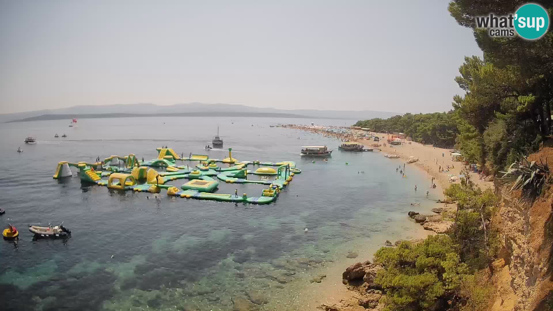 Webcam Bol Zlatni Rat – Vue en direct depuis l’île de Brač