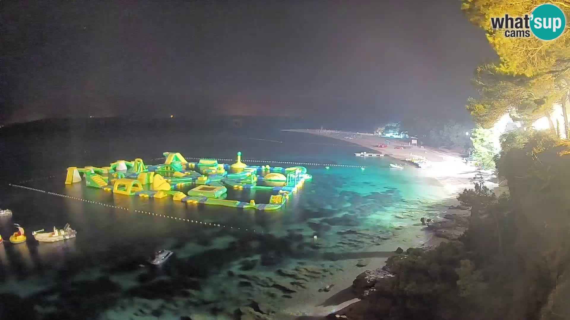 Webcam Zlatni Rat Bol – Liveblick vom berühmten Strand auf Brač