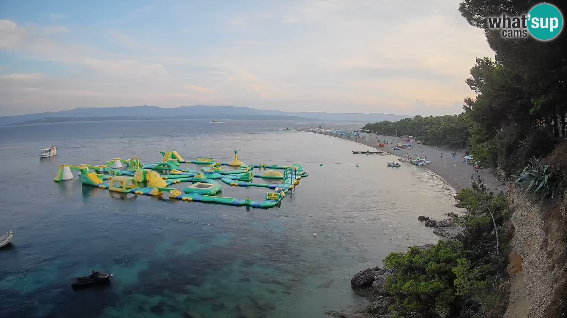 Webcam Bol Zlatni Rat – Vue en direct depuis l’île de Brač