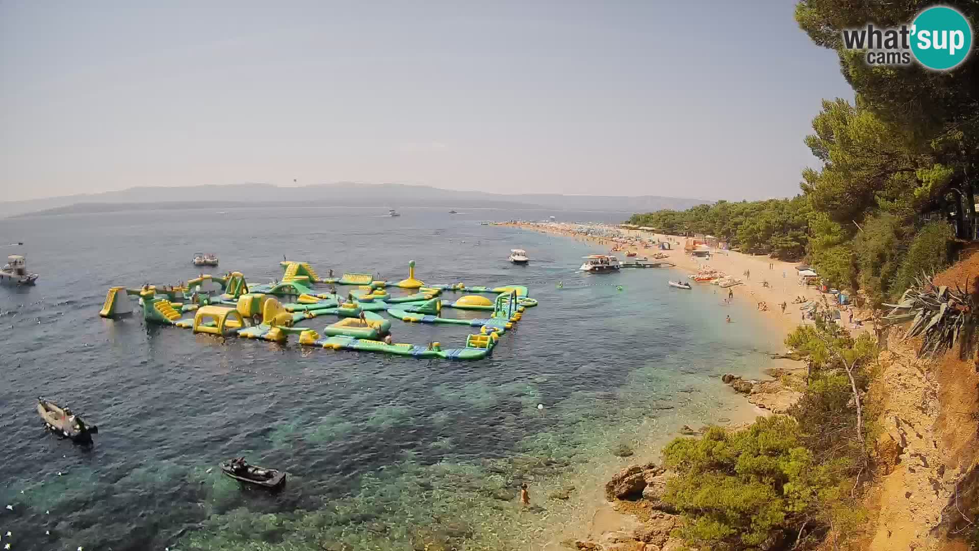 Webcam Bol Zlatni Rat – Vue en direct depuis l’île de Brač