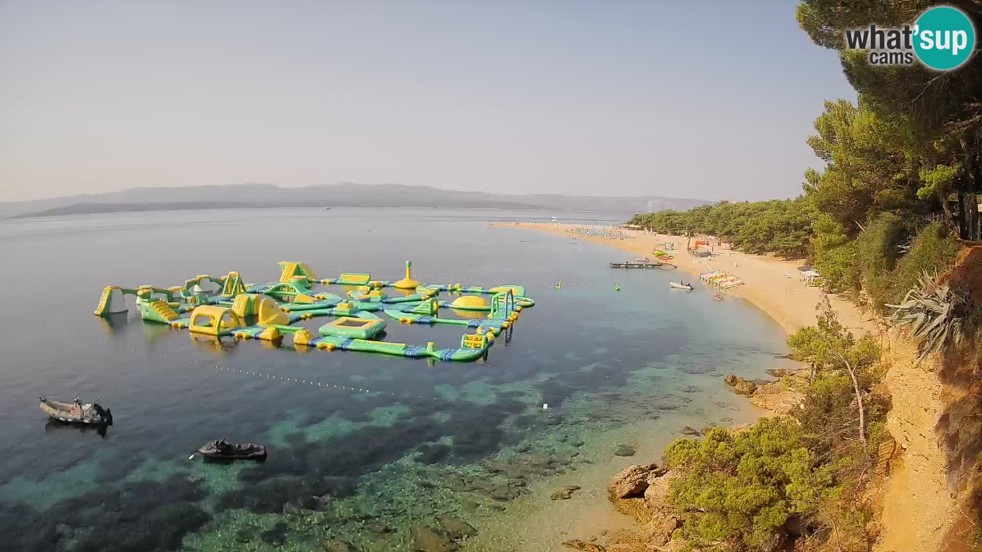 Webcam Bol Zlatni Rat – Vue en direct depuis l’île de Brač