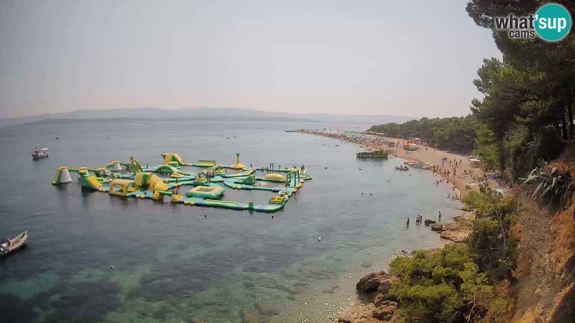 Webcam Bol Zlatni Rat – Vue en direct depuis l’île de Brač