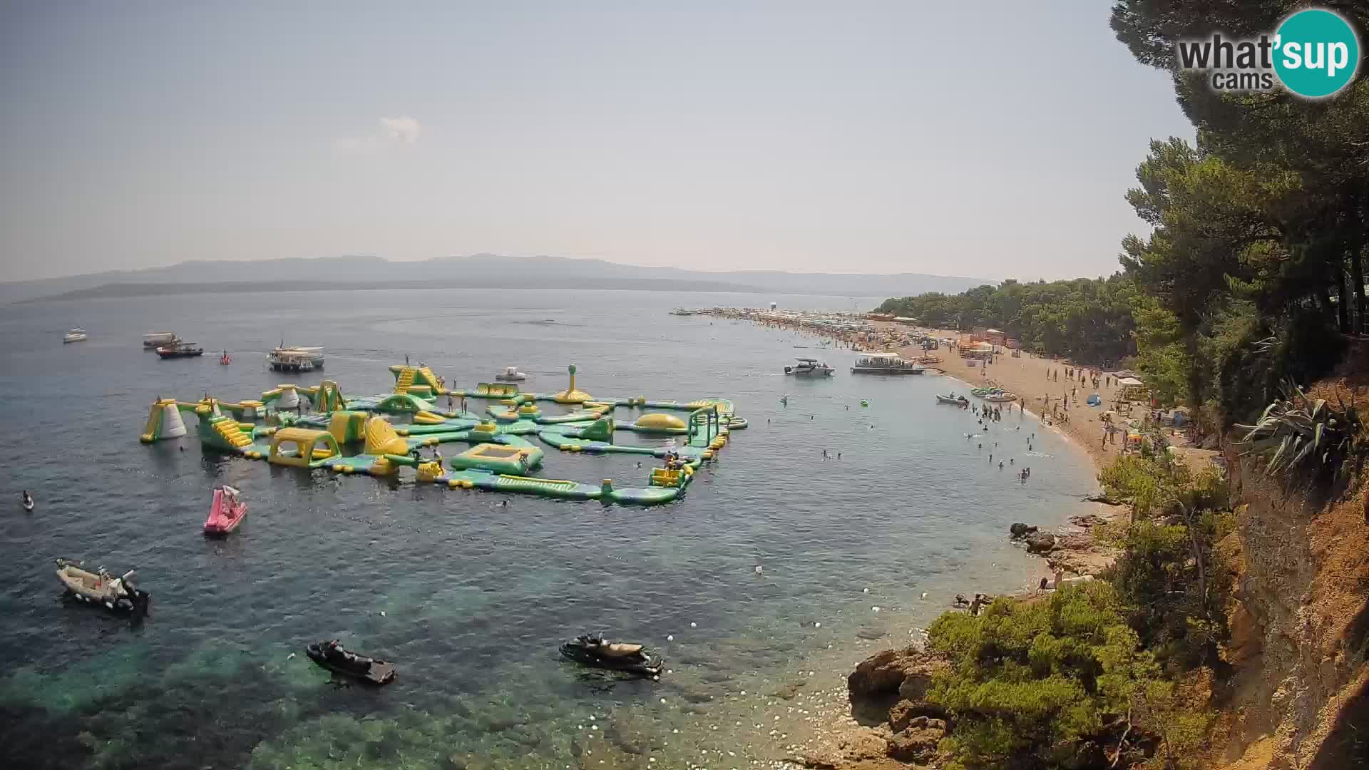 Webcam Bol Zlatni Rat – Vue en direct depuis l’île de Brač