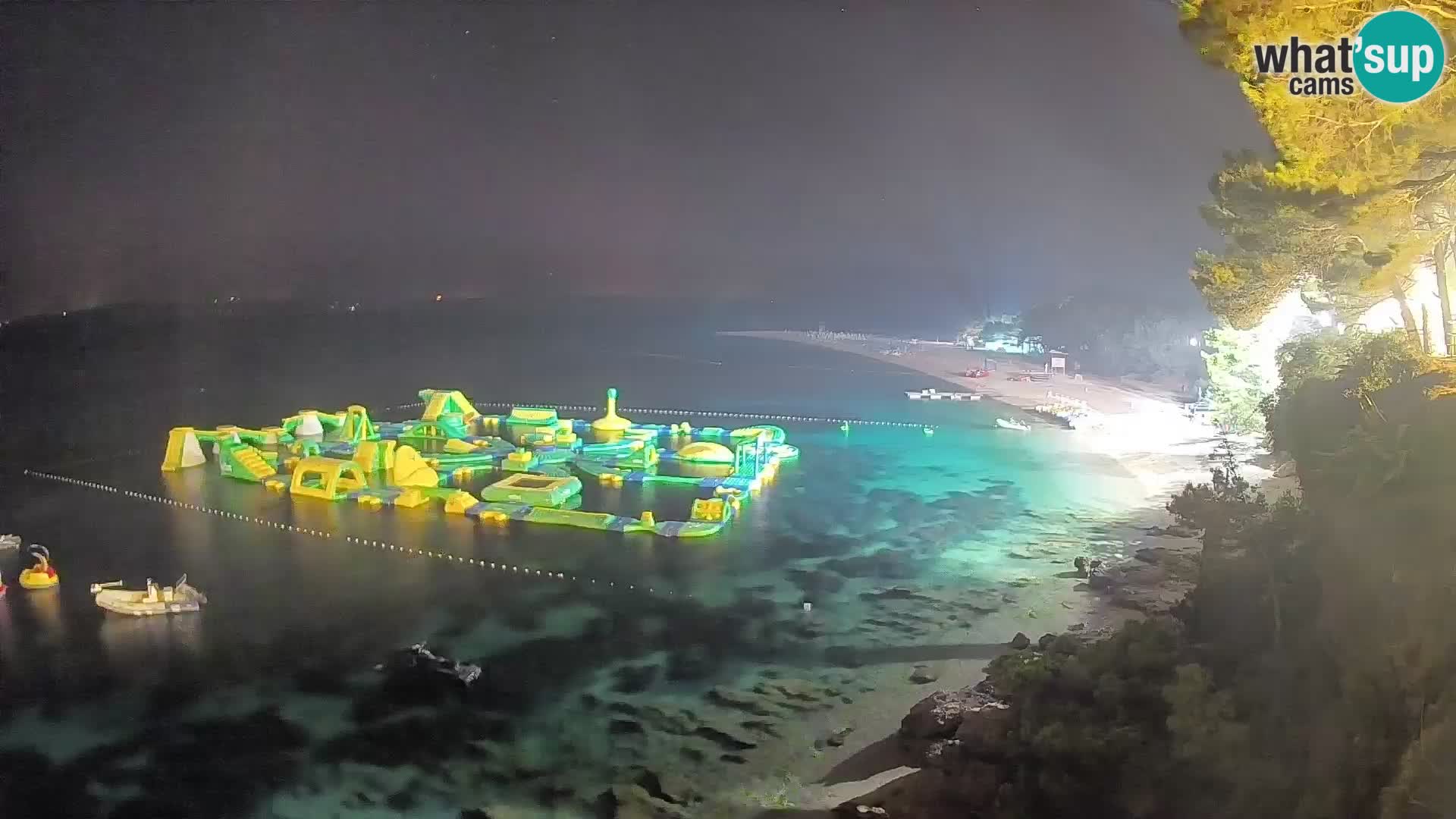 Webcam Zlatni Rat Bol – Liveblick vom berühmten Strand auf Brač