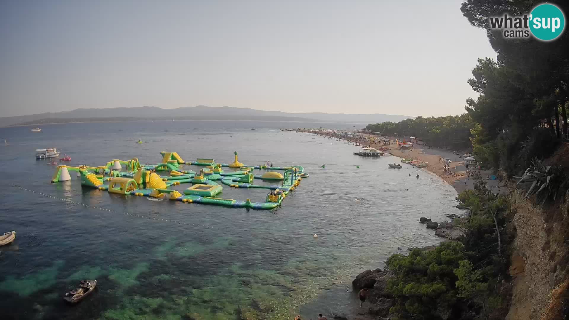 Webcam Bol Zlatni Rat – Vue en direct depuis l’île de Brač