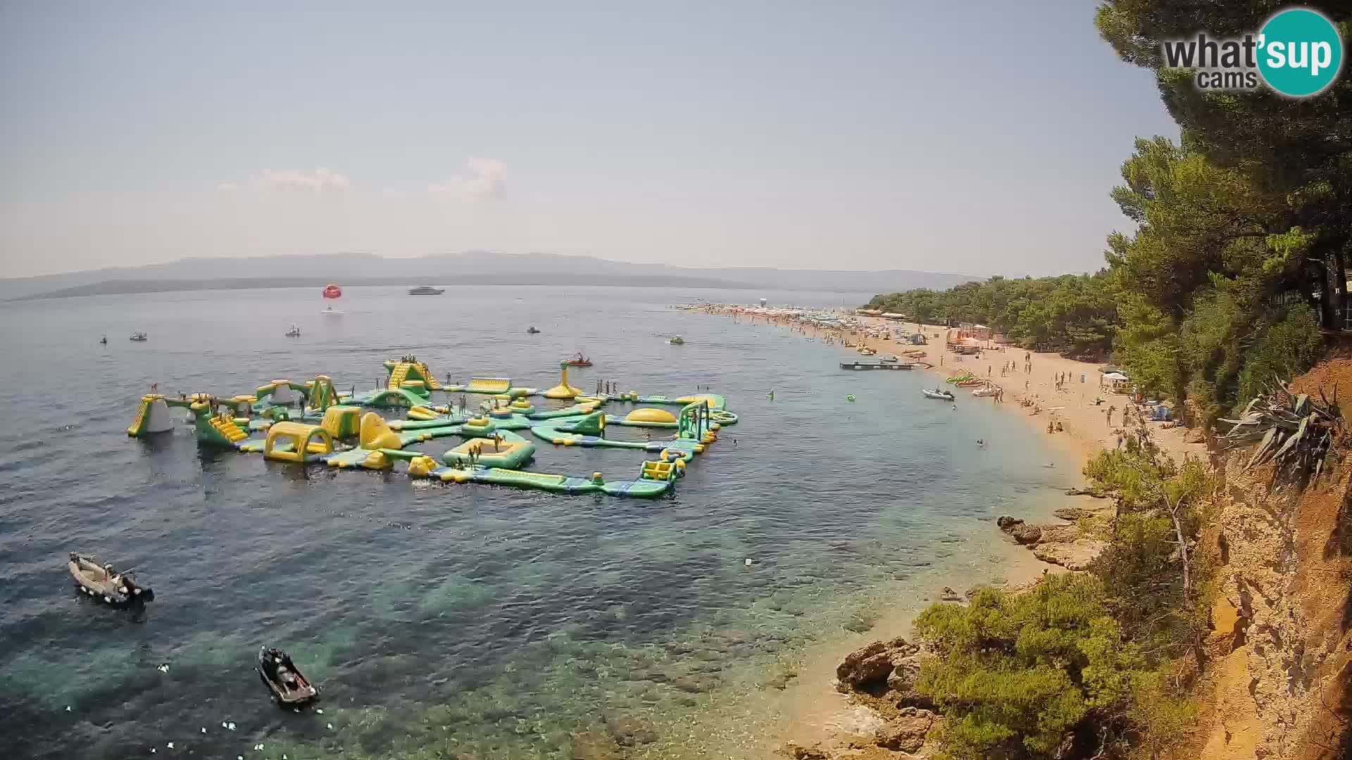 Webcam Bol Zlatni Rat – Vue en direct depuis l’île de Brač