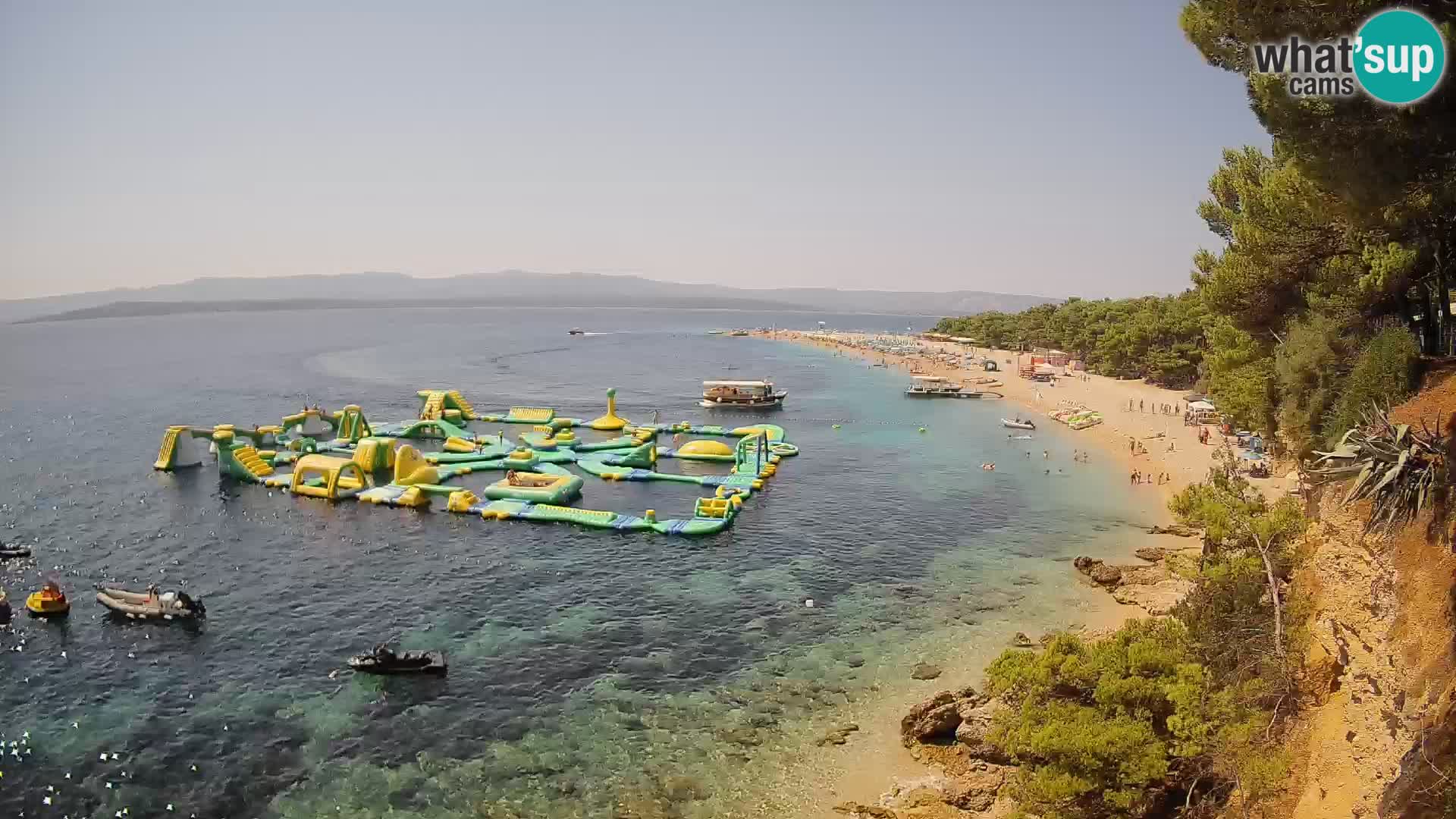 Webcam Bol Zlatni Rat – Vue en direct depuis l’île de Brač