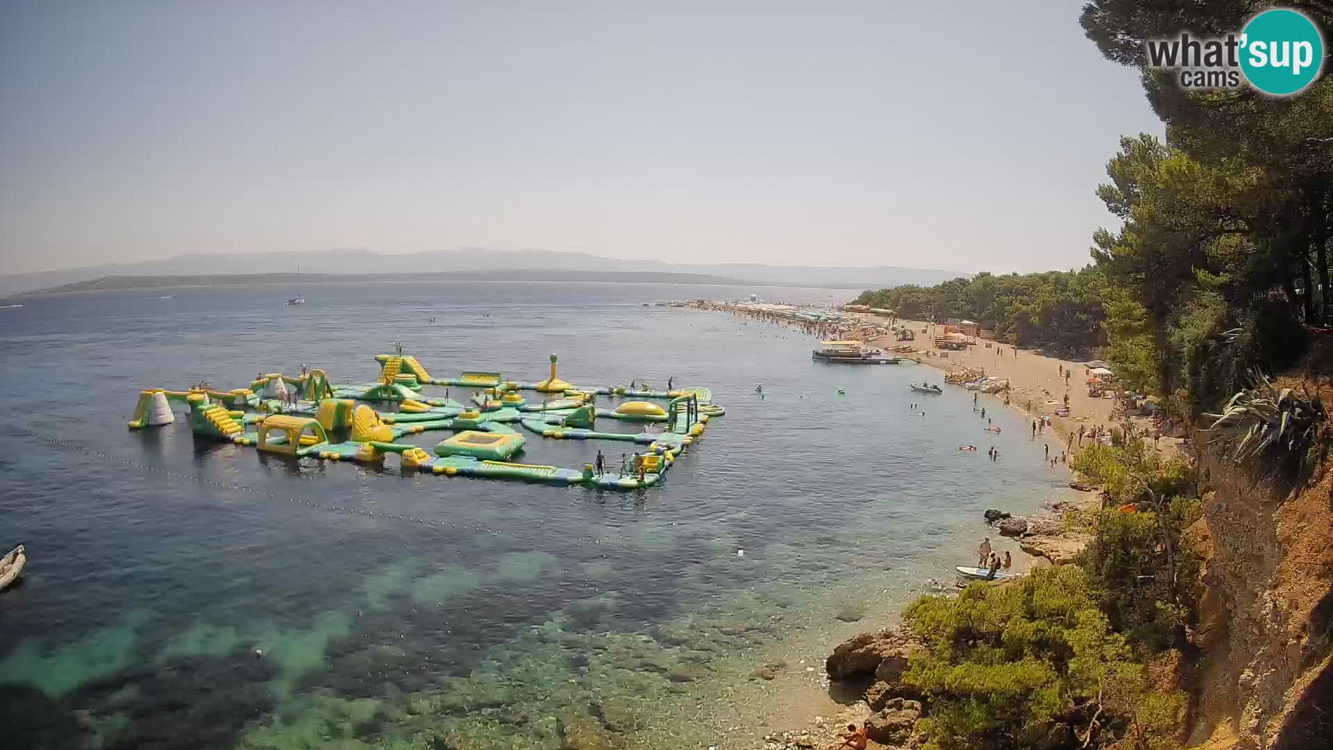 Web kamera Bol Zlatni Rat – Pogled uživo s otoka Brača
