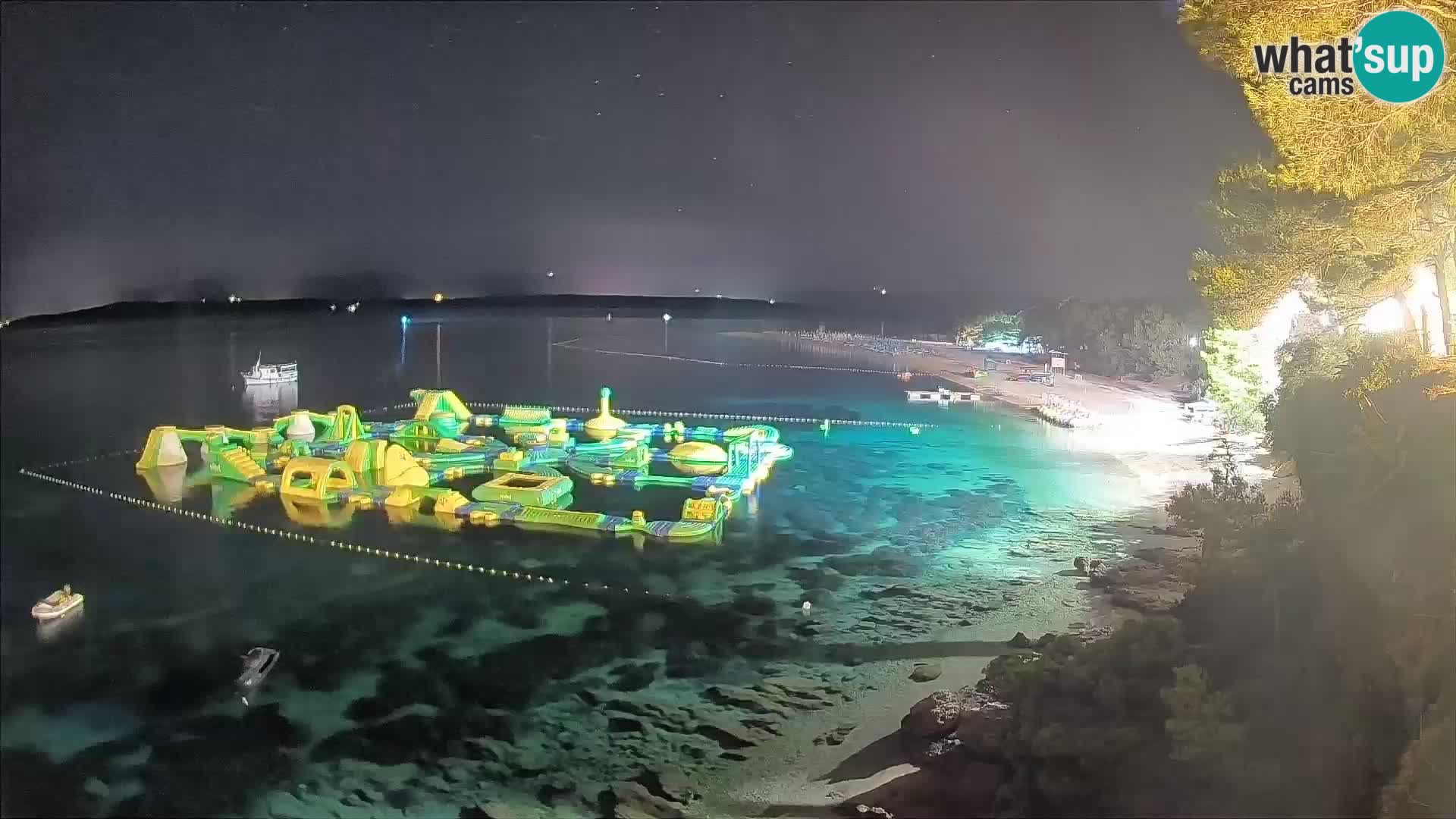 Webcam Zlatni Rat Bol – Liveblick vom berühmten Strand auf Brač