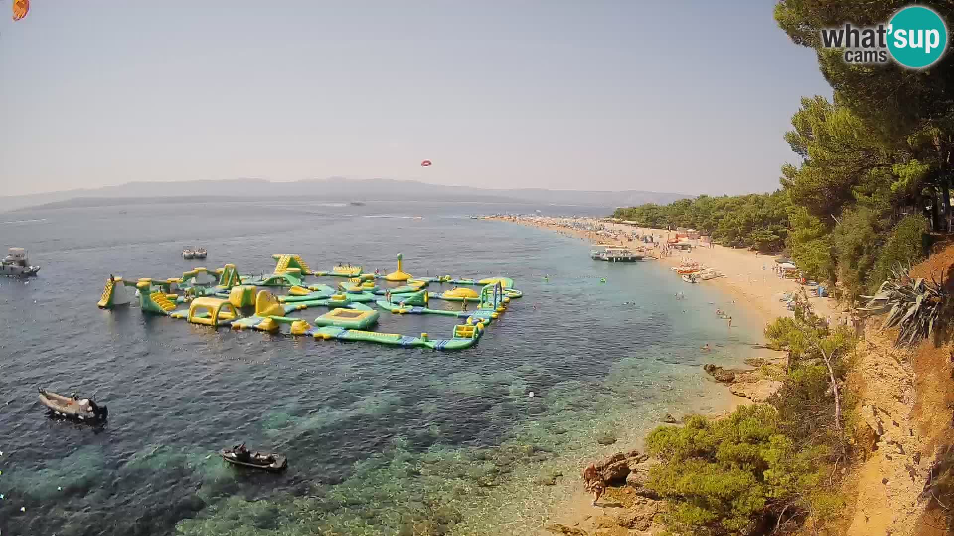 Webcam Bol Zlatni Rat – Vue en direct depuis l’île de Brač
