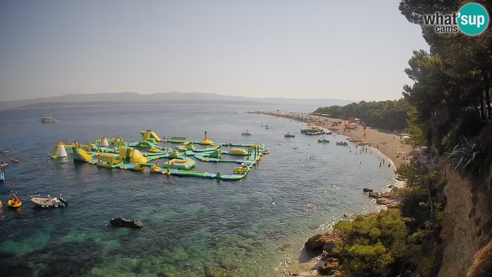 Webcam Bol Zlatni Rat – Vue en direct depuis l’île de Brač