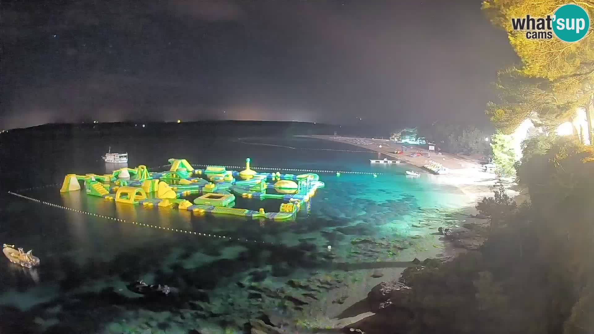 Webcam Bol Zlatni Rat – Vista en vivo desde la isla de Brač