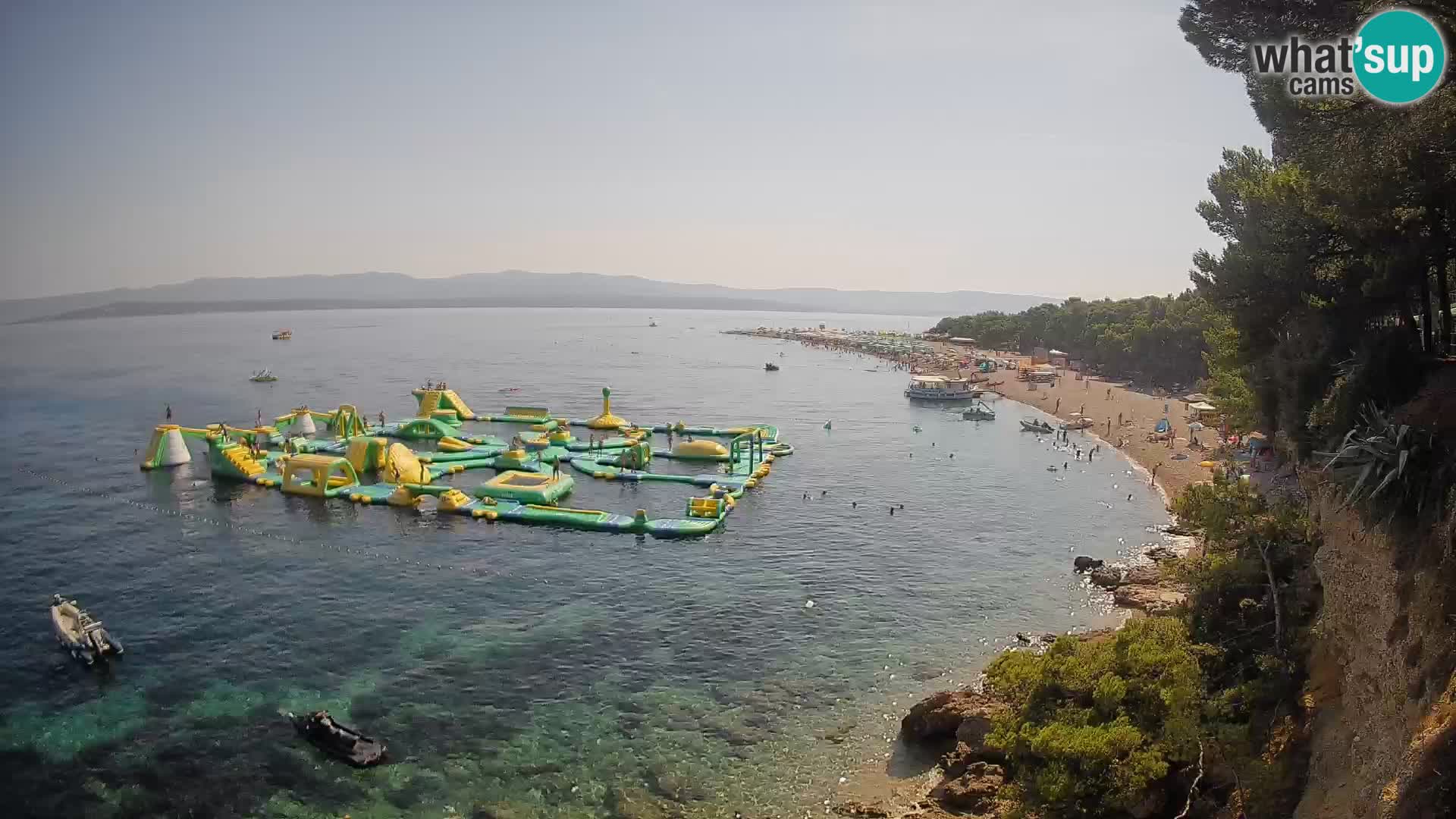 Webcam Bol Zlatni Rat – Vue en direct depuis l’île de Brač