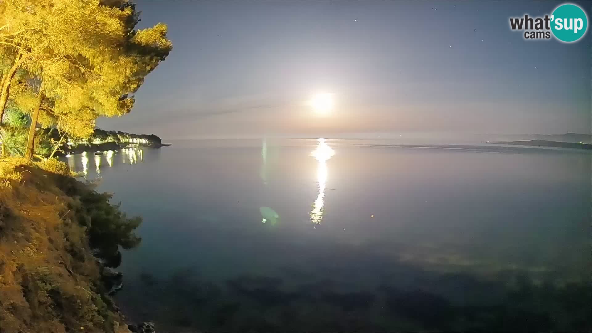 Webcam Potočine Beach Bol – Live View of Borak Beach, Brač Island