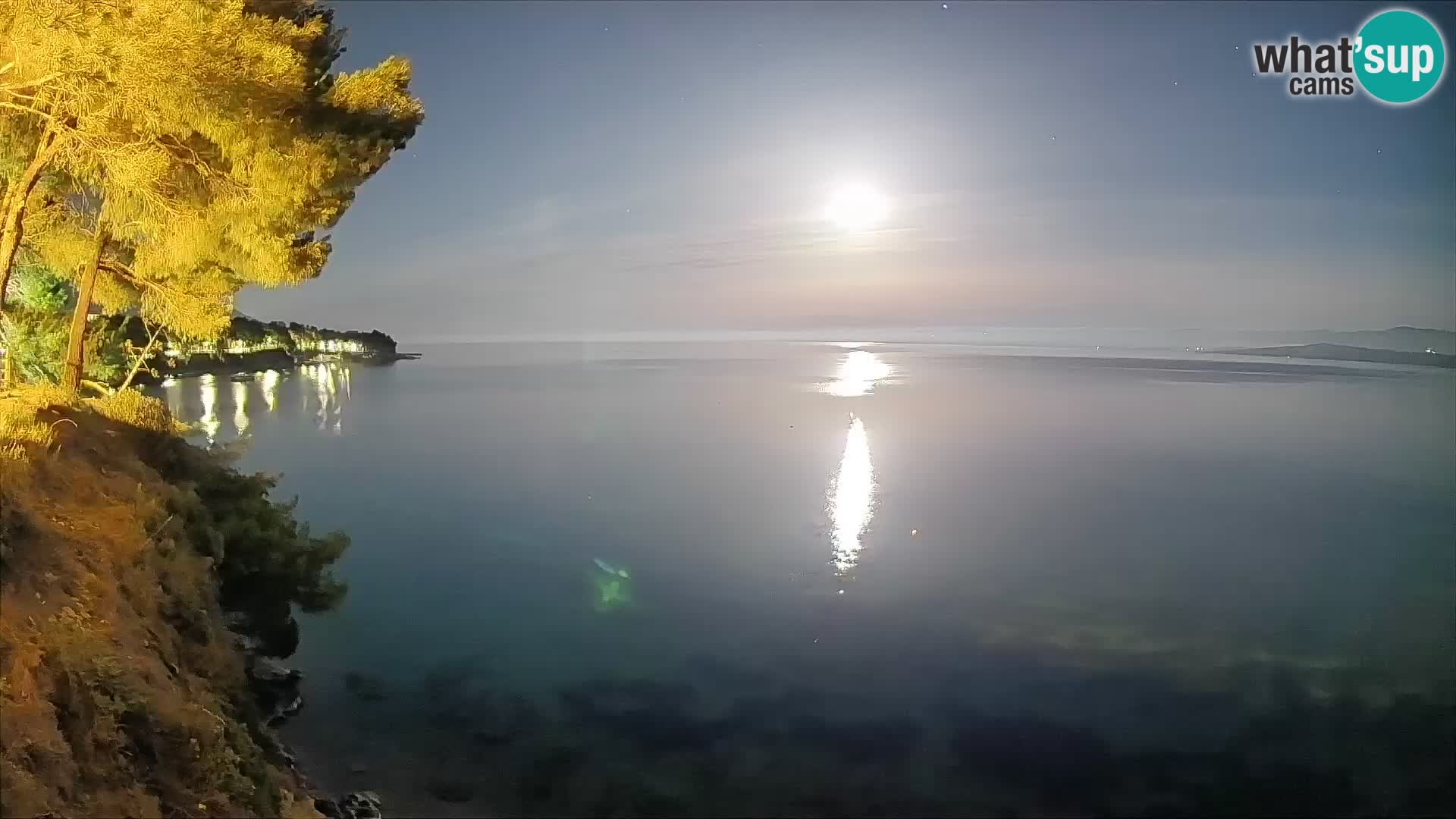 Webcam Strand Potočine Bol – Liveblick auf Borak Beach, Insel Brač