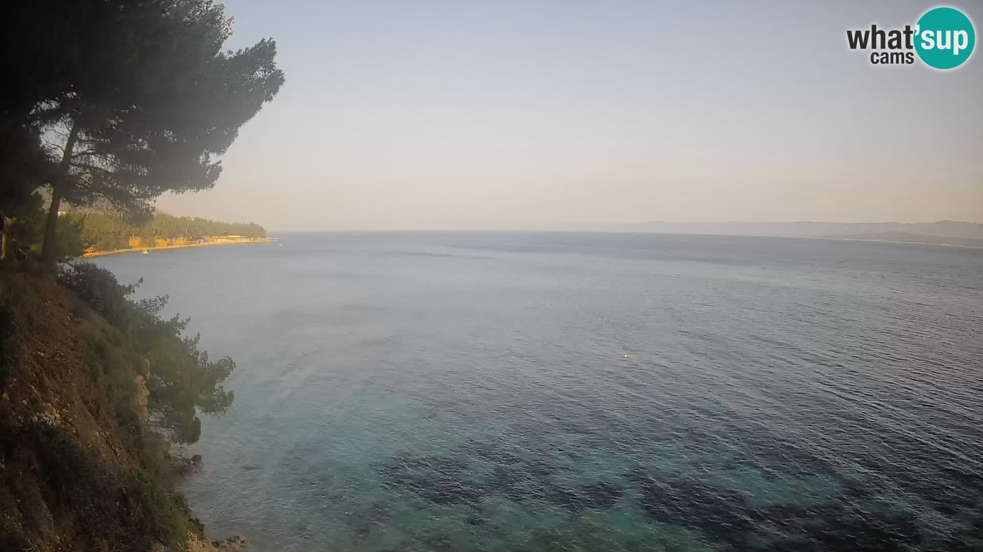 Webcam Playa Potočine Bol – Vista en vivo de Borak Beach, Isla de Brač