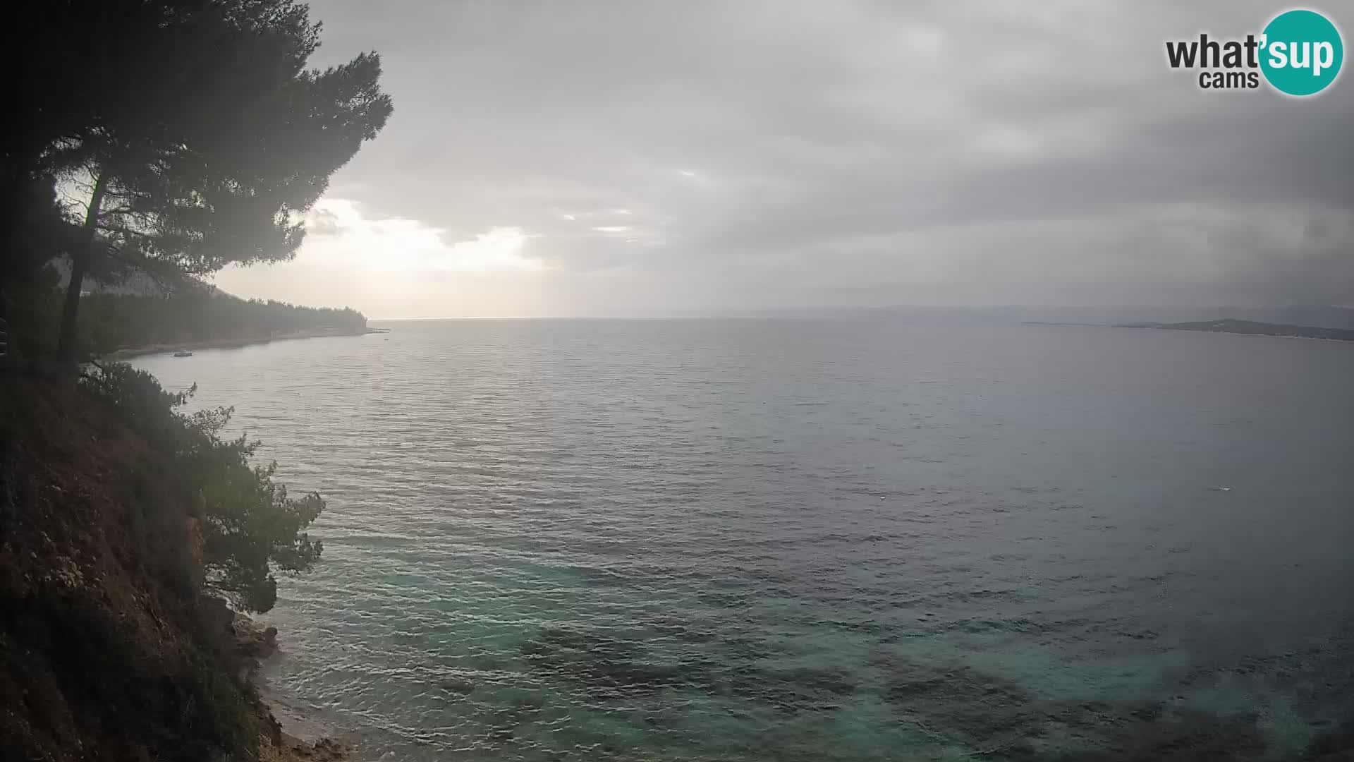 Webcam Playa Potočine Bol – Vista en vivo de Borak Beach, Isla de Brač