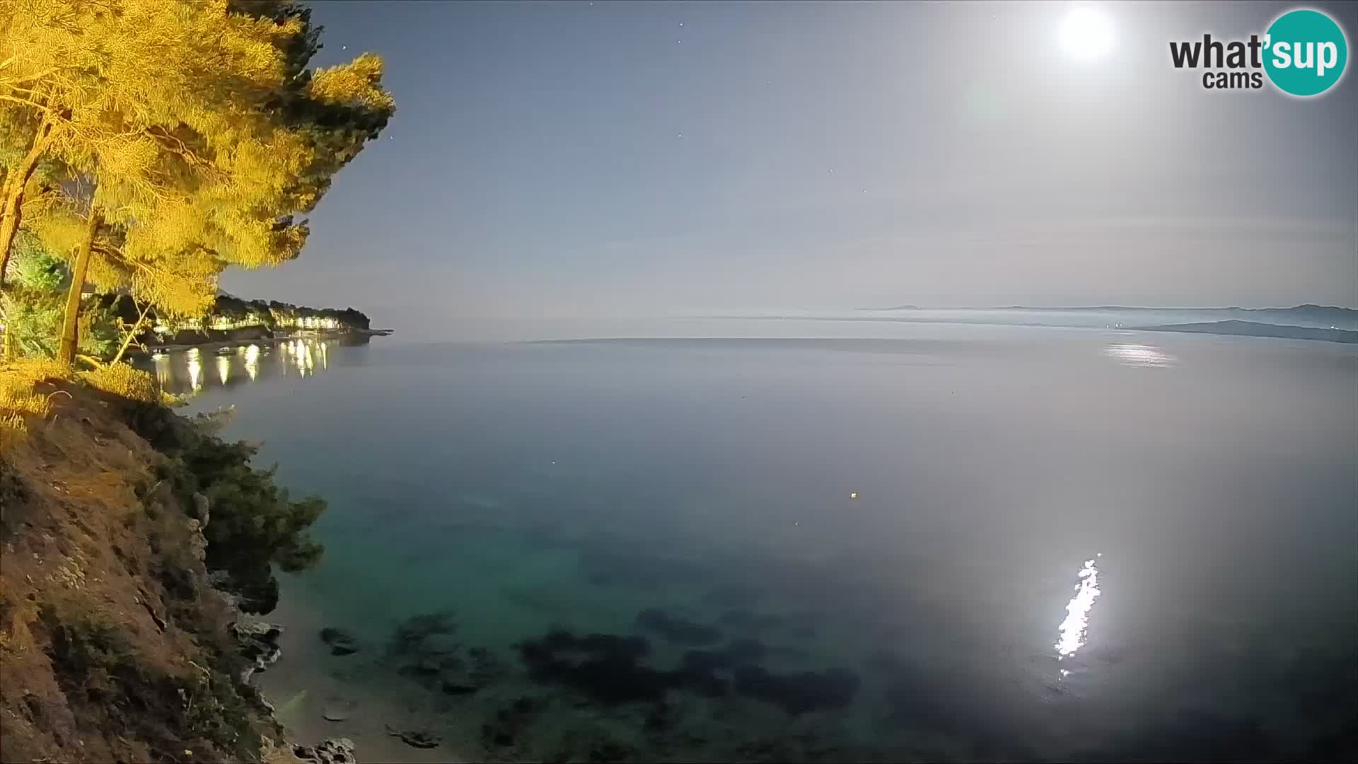 Webcam Strand Potočine Bol – Liveblick auf Borak Beach, Insel Brač