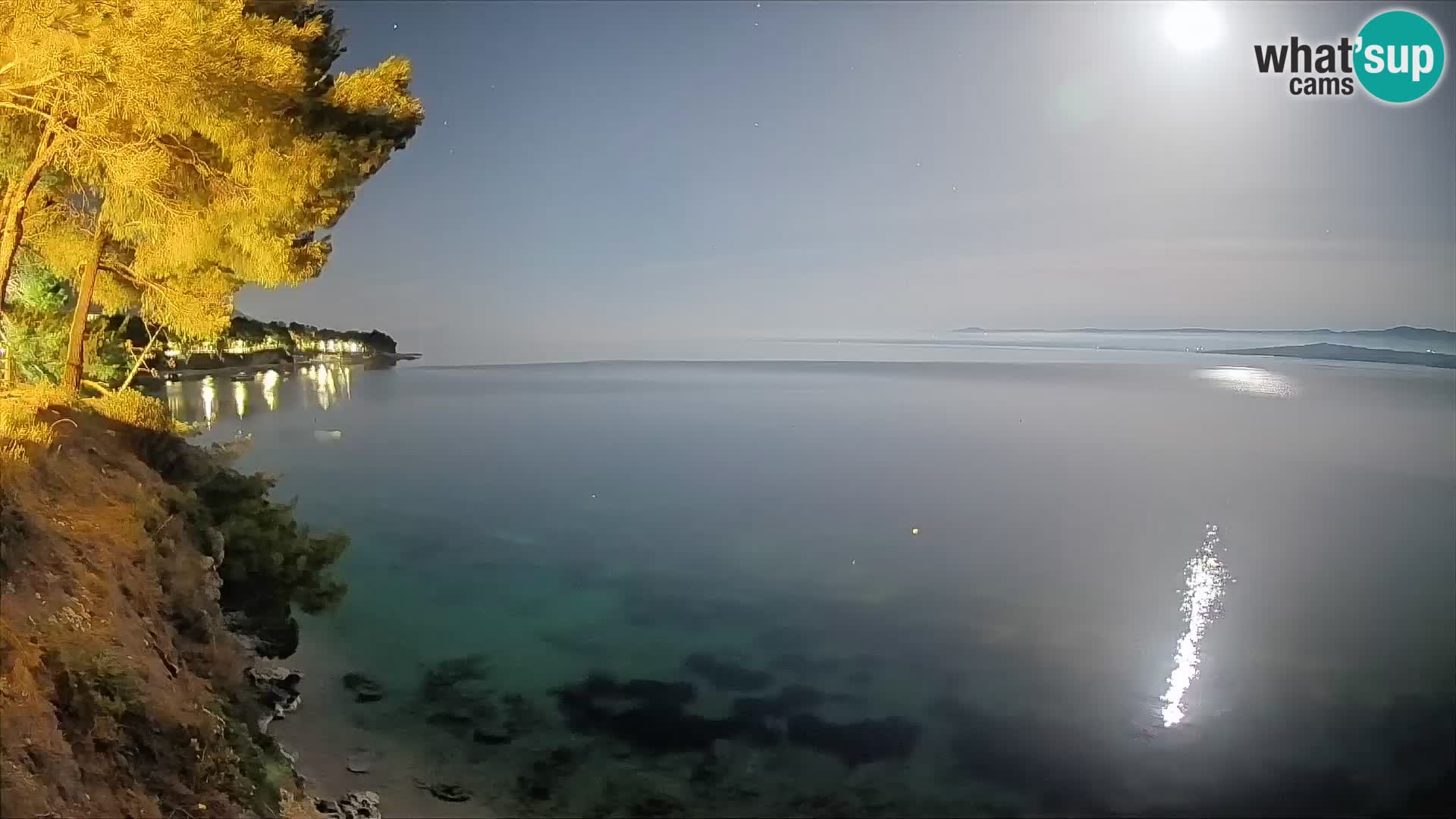 Webcam Potočine Beach Bol – Live View of Borak Beach, Brač Island
