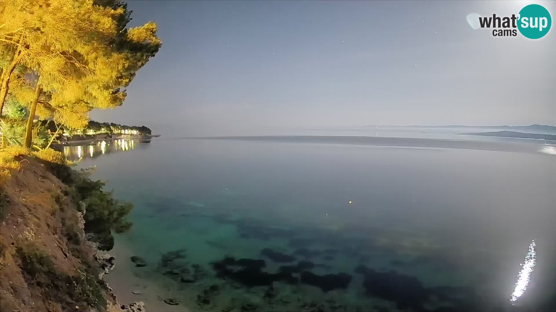 Webcam plage Potočine Bol – Vue en direct sur Borak Beach, île de Brač