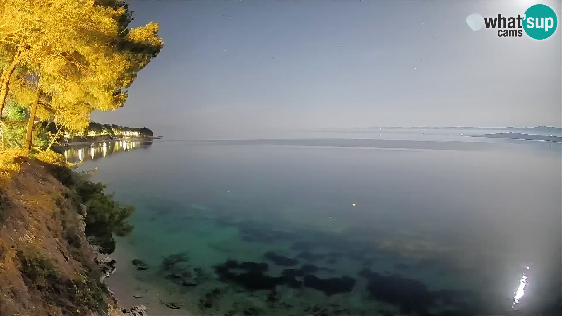 Webcam Strand Potočine Bol – Liveblick auf Borak Beach, Insel Brač