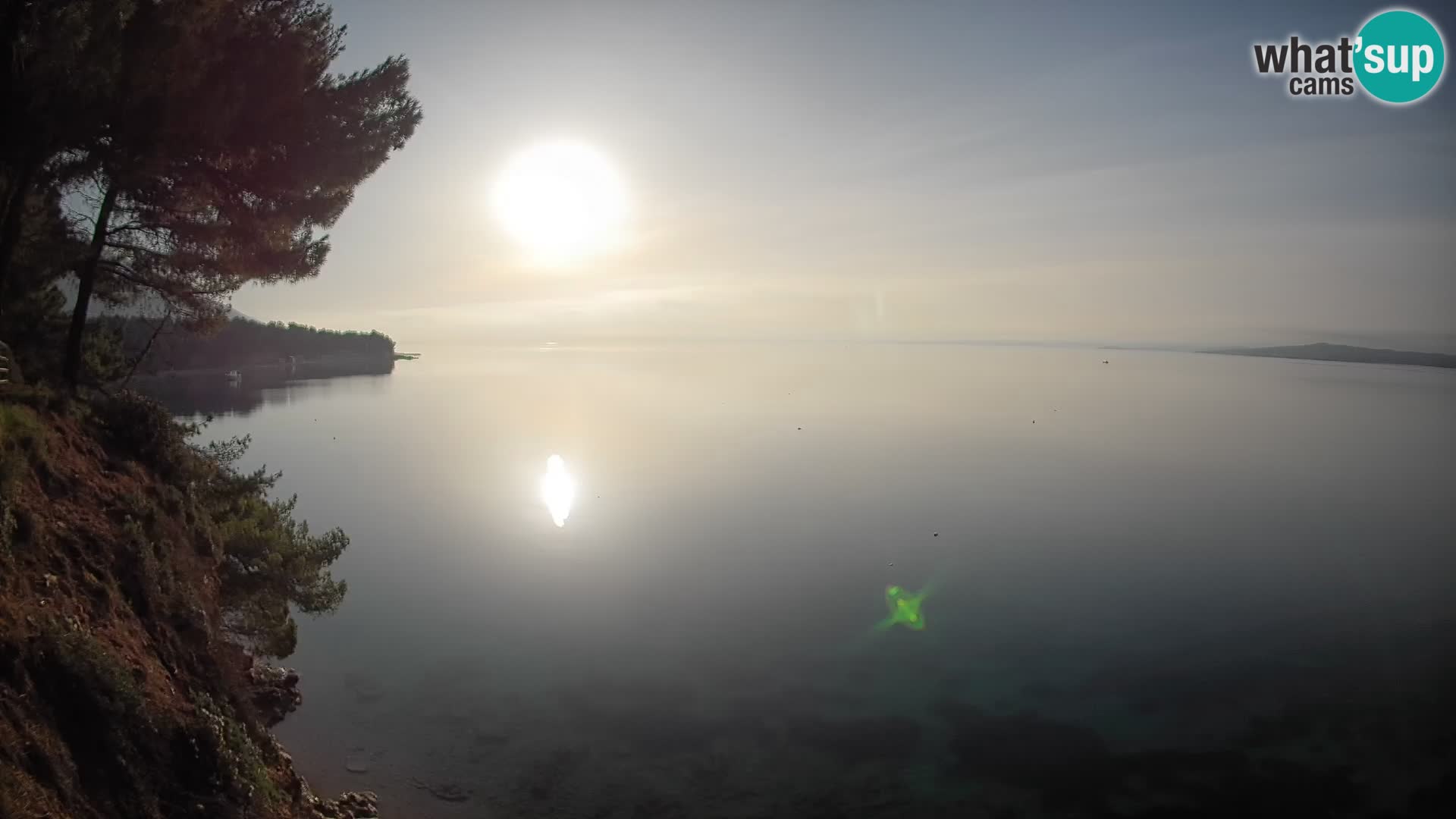 Webcam plage Potočine Bol – Vue en direct sur Borak Beach, île de Brač