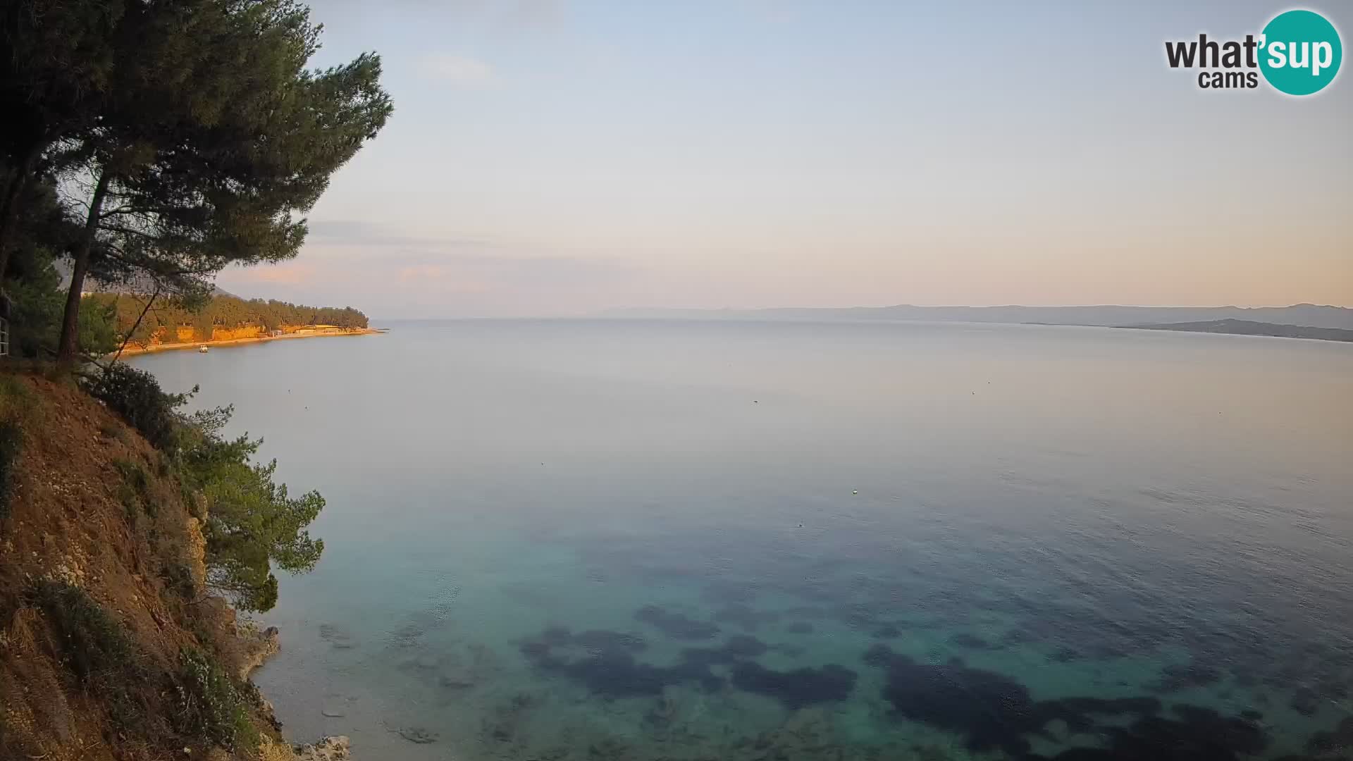 Webcam Potočine Beach Bol – Live View of Borak Beach, Brač Island