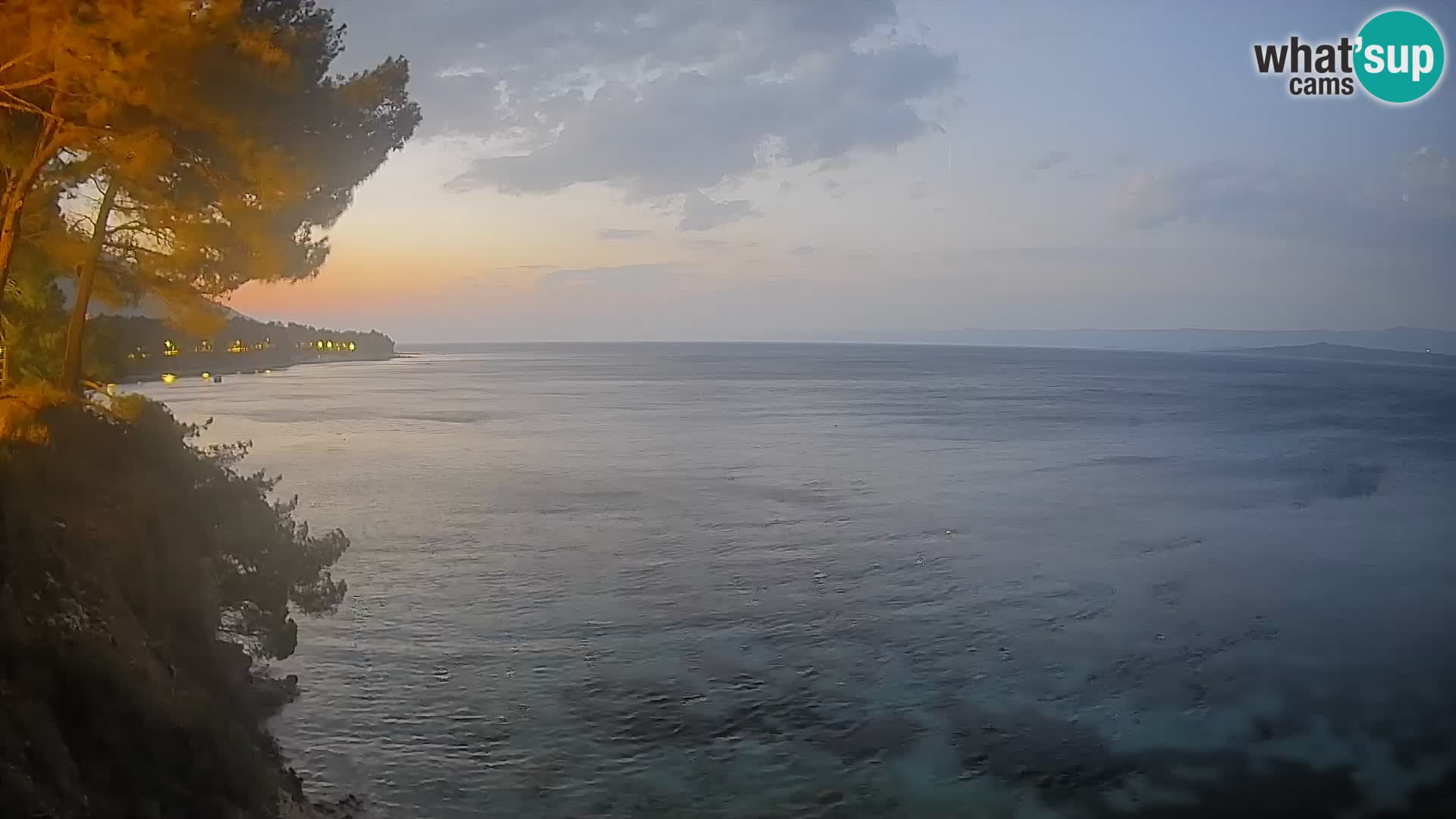 Webcam Potočine Beach Bol – Live View of Borak Beach, Brač Island