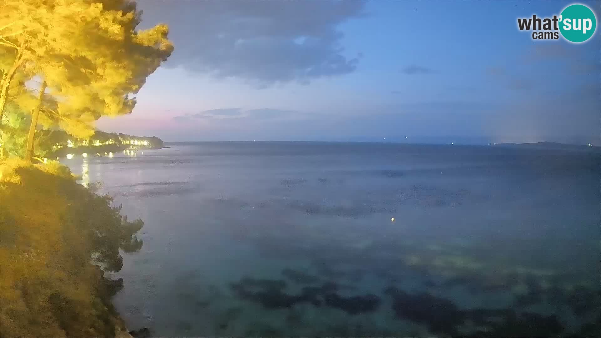 Webcam Potočine Beach Bol – Live View of Borak Beach, Brač Island