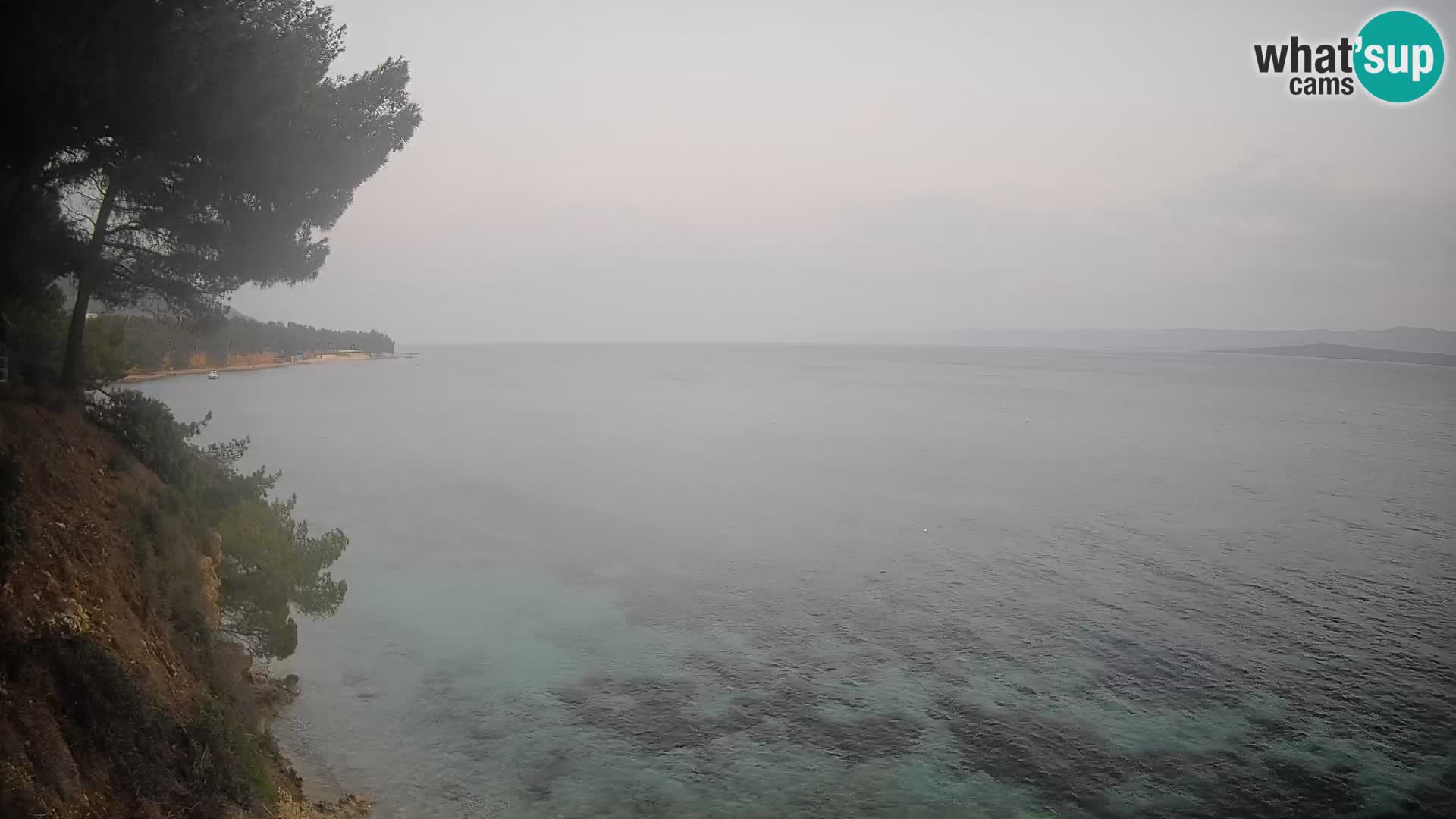 Webcam plage Potočine Bol – Vue en direct sur Borak Beach, île de Brač