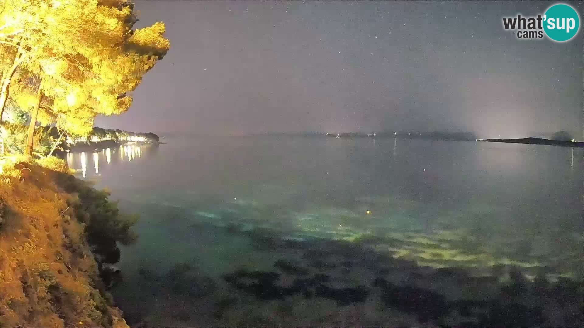 Webcam Playa Potočine Bol – Vista en vivo de Borak Beach, Isla de Brač