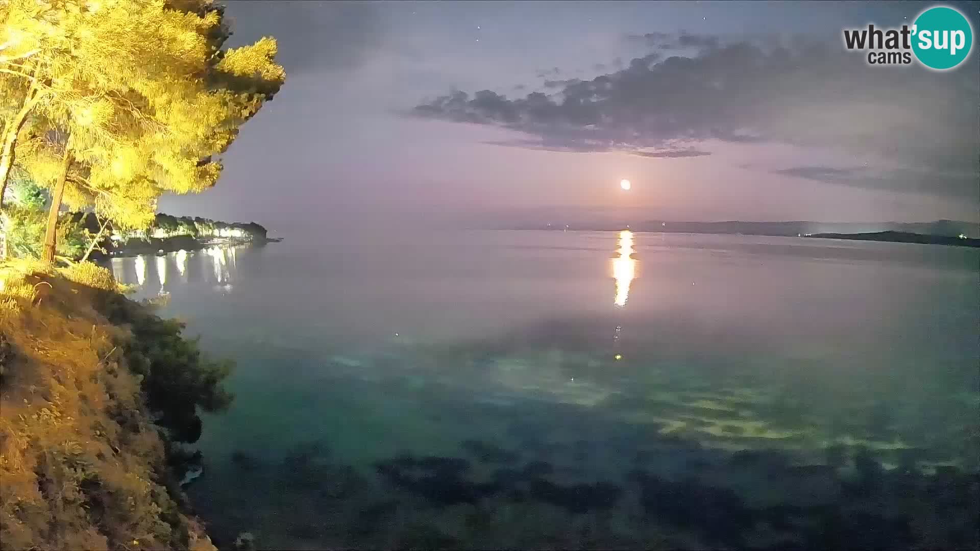 Webcam Strand Potočine Bol – Liveblick auf Borak Beach, Insel Brač