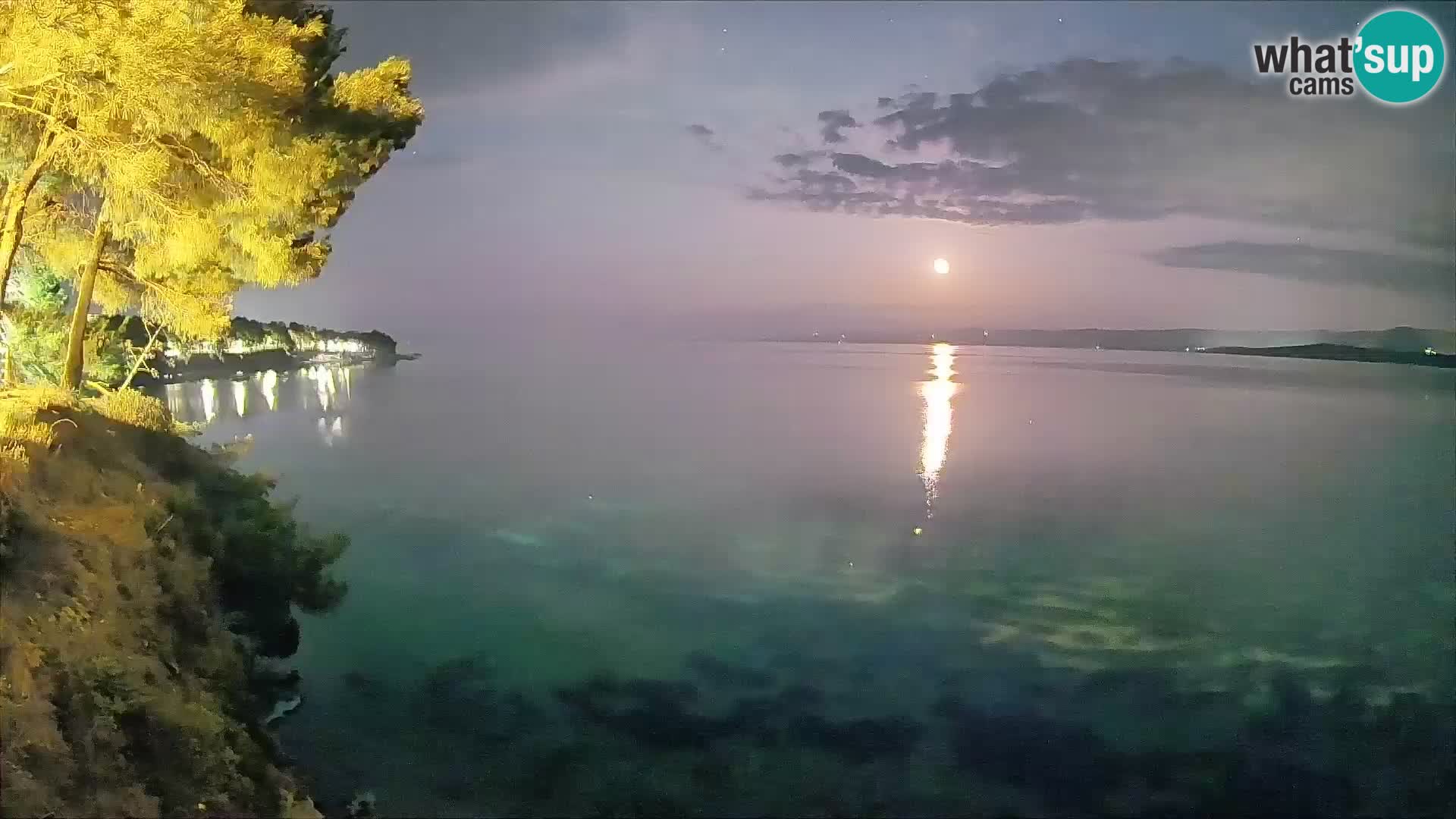 Webcam plage Potočine Bol – Vue en direct sur Borak Beach, île de Brač