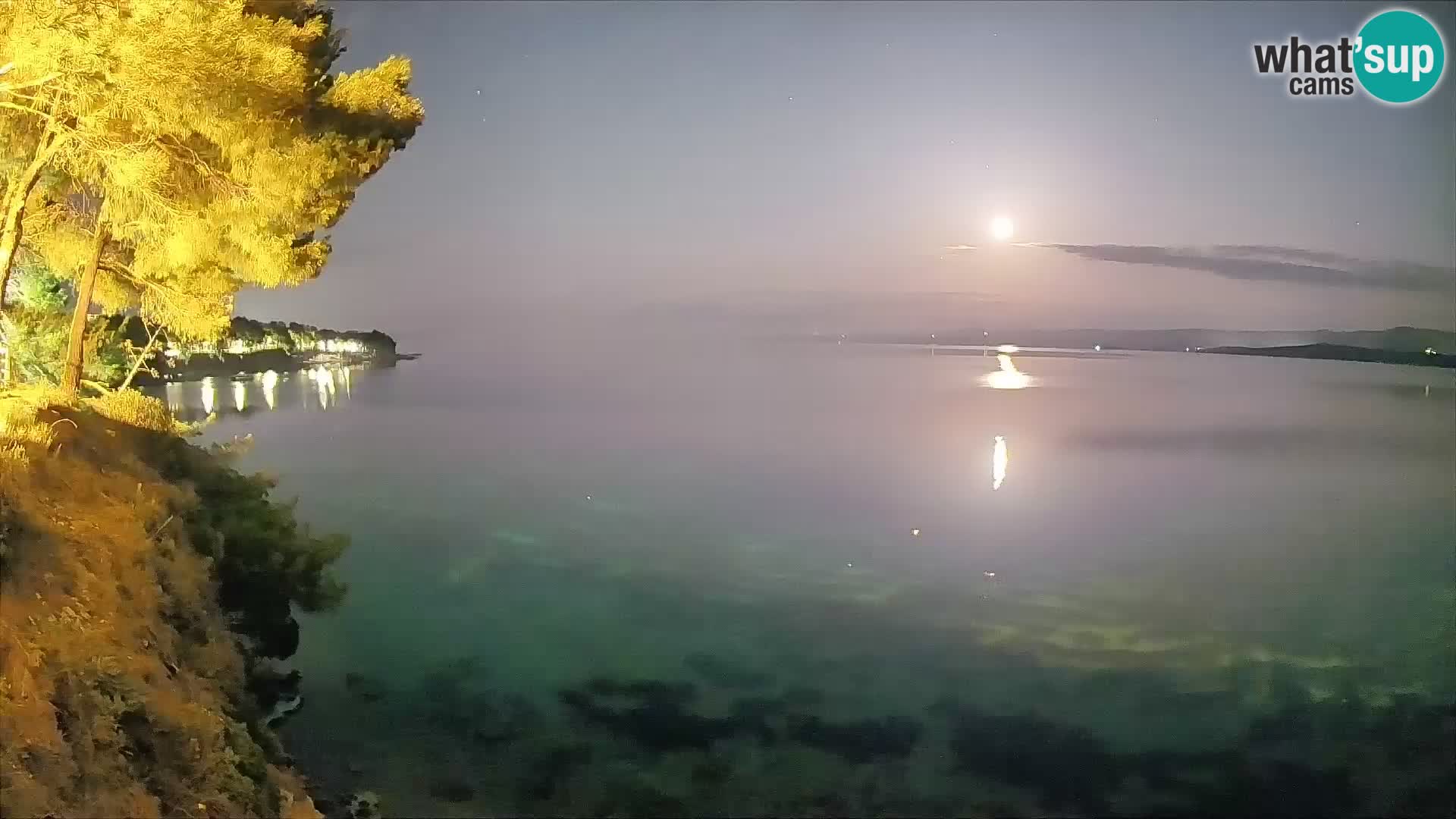 Webcam Playa Potočine Bol – Vista en vivo de Borak Beach, Isla de Brač