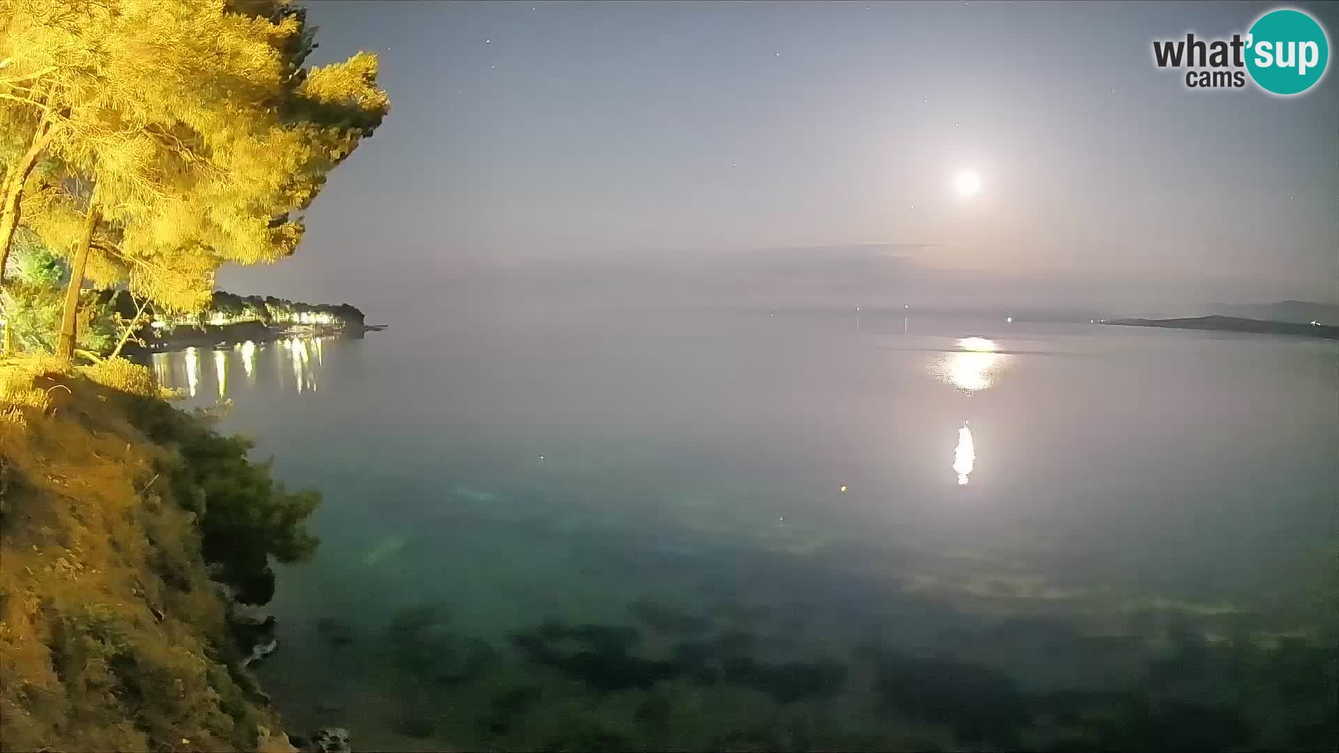 Webcam Playa Potočine Bol – Vista en vivo de Borak Beach, Isla de Brač