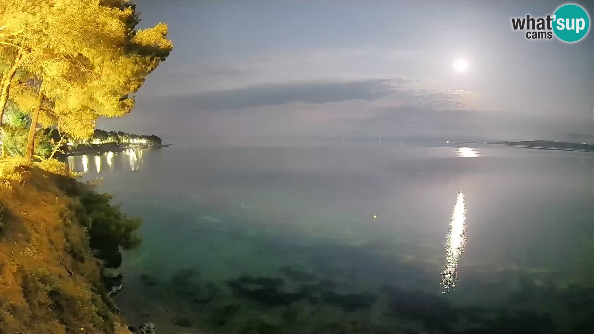 Webcam Potočine Beach Bol – Live View of Borak Beach, Brač Island