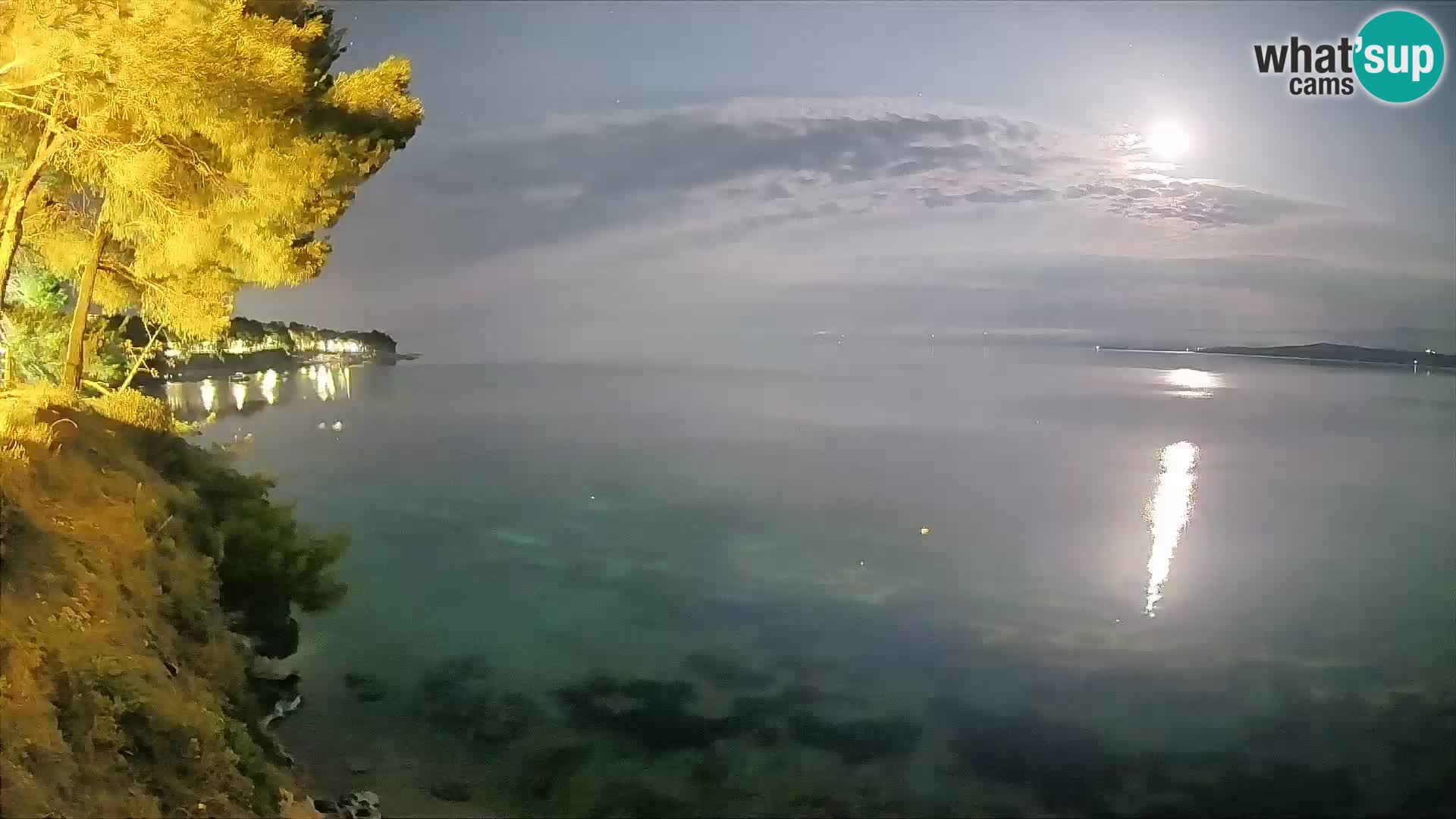 Webcam Potočine Beach Bol – Live View of Borak Beach, Brač Island