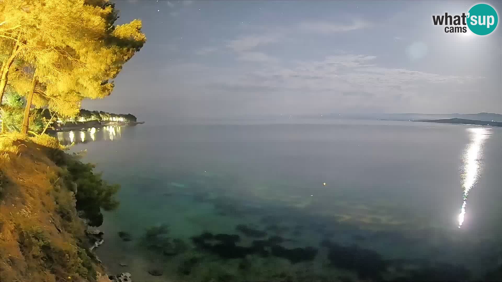 Webcam Strand Potočine Bol – Liveblick auf Borak Beach, Insel Brač