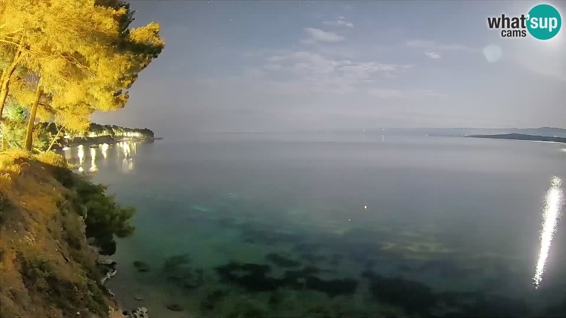 Webcam Potočine Beach Bol – Live View of Borak Beach, Brač Island