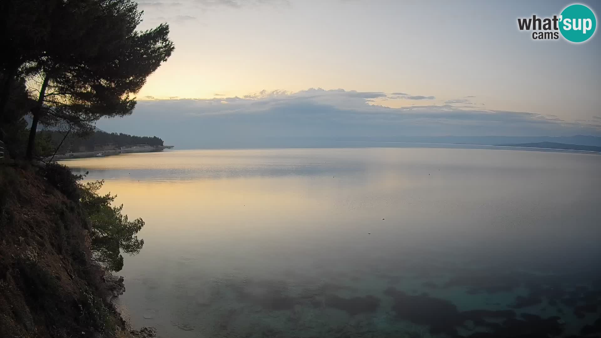 Webcam Strand Potočine Bol – Liveblick auf Borak Beach, Insel Brač